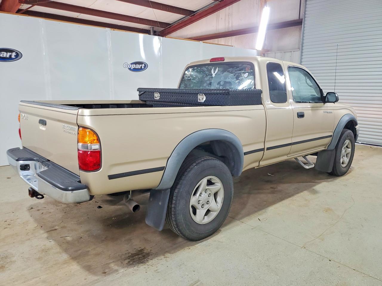 2003 Toyota Tacoma Xtracab Prerunner Gold vin: 5TESN92N73Z276011