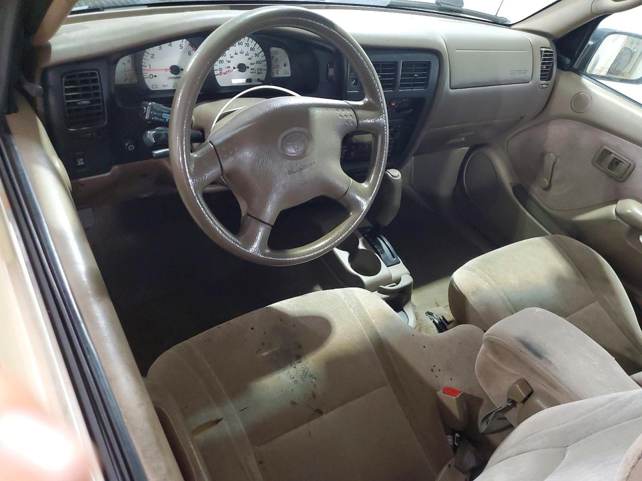 2003 Toyota Tacoma Xtracab Prerunner Gold vin: 5TESN92N73Z276011
