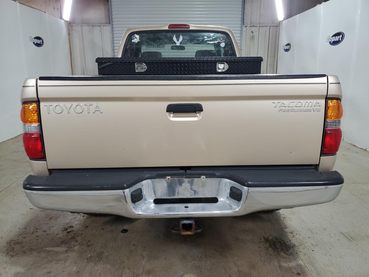 2003 Toyota Tacoma Xtracab Prerunner Gold vin: 5TESN92N73Z276011 Damage: Tailgate, Dent(S) W/ Paint Dmg, 2 To 3 Inches