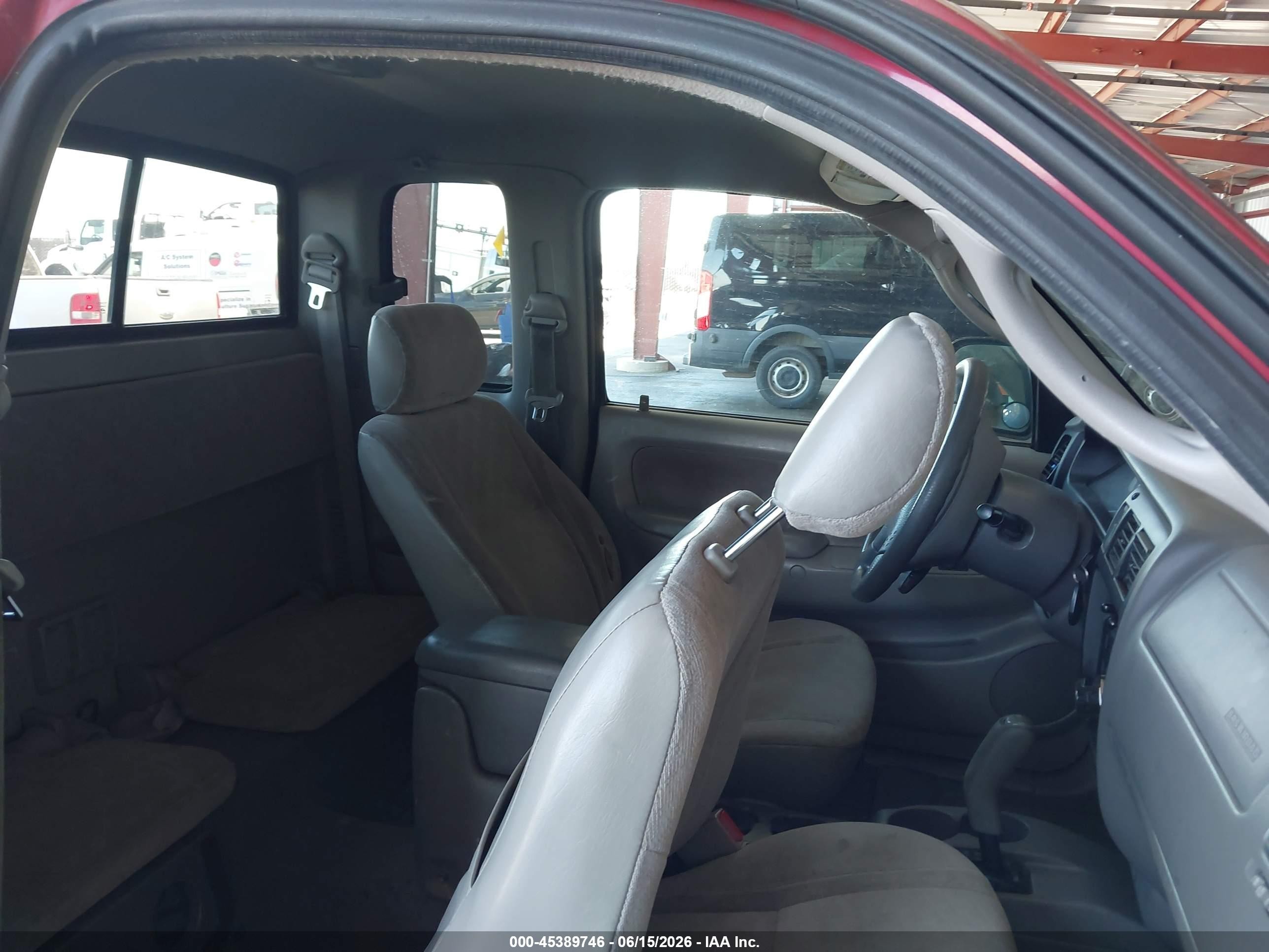 2004 Toyota Tacoma Prerunner V6 Burgundy vin: 5TESN92N74Z334541