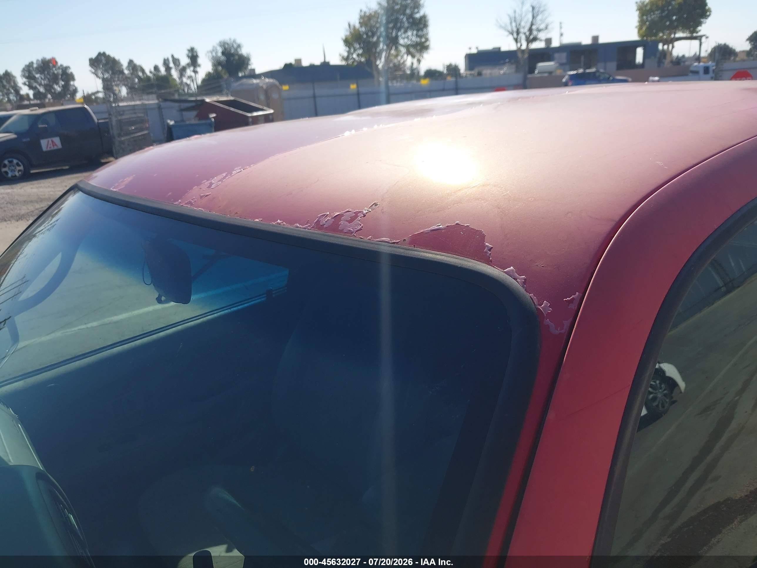 2004 Toyota Tacoma Prerunner V6 Red vin: 5TESN92N74Z415796