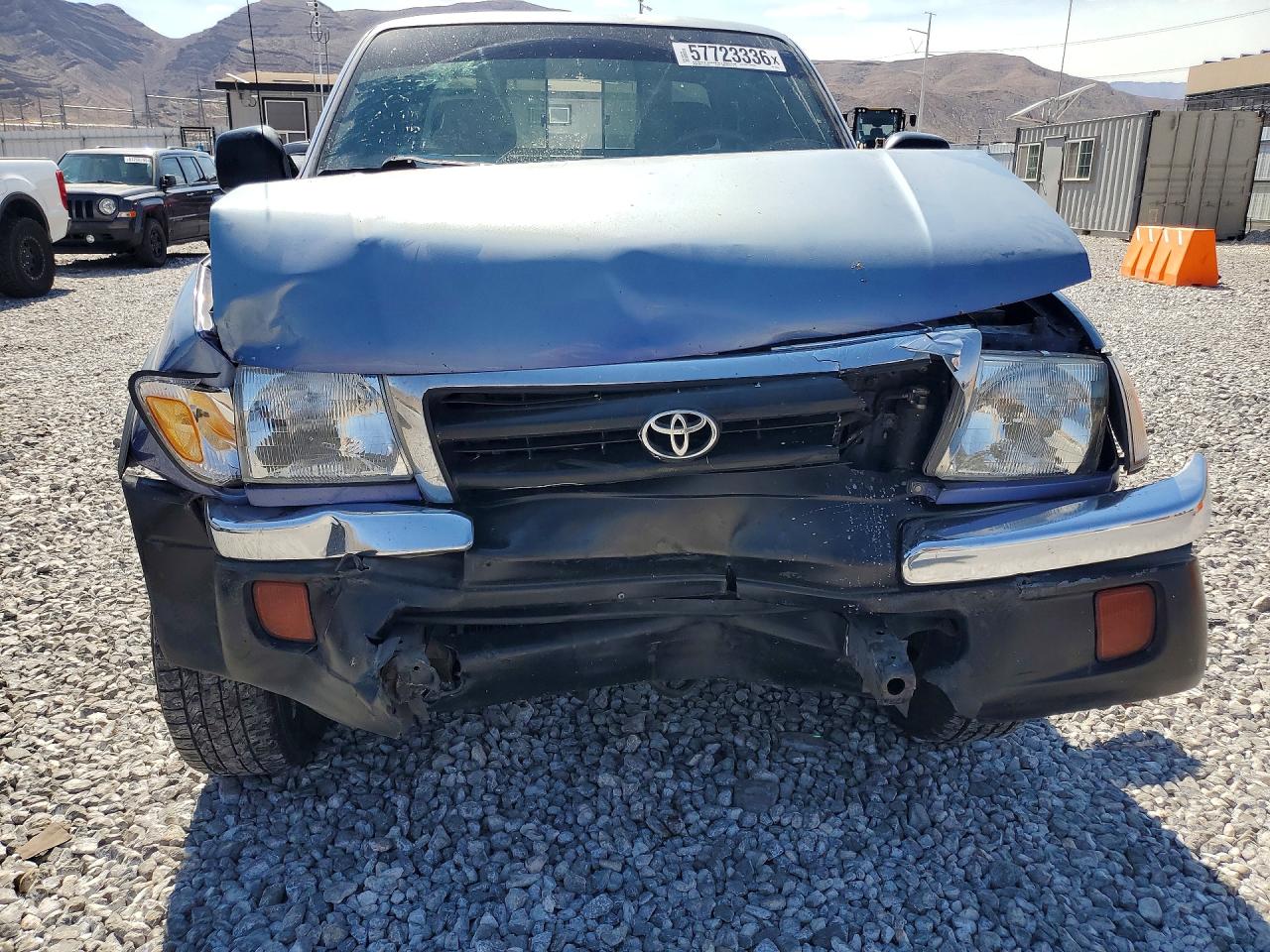 2000 Toyota Tacoma Xtracab Prerunner Blue vin: 5TESN92N7YZ709818