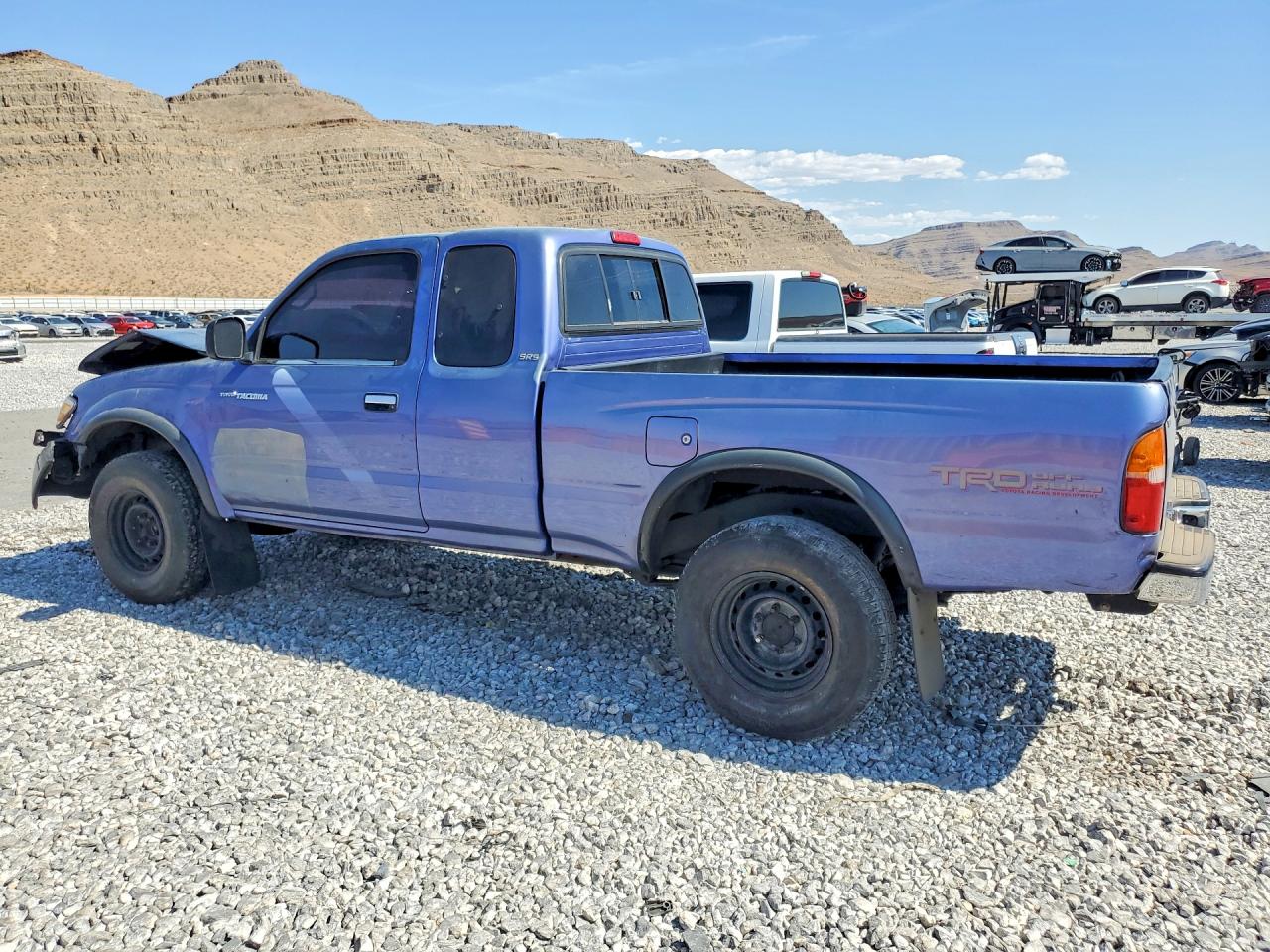 2000 Toyota Tacoma Xtracab Prerunner Blue vin: 5TESN92N7YZ709818