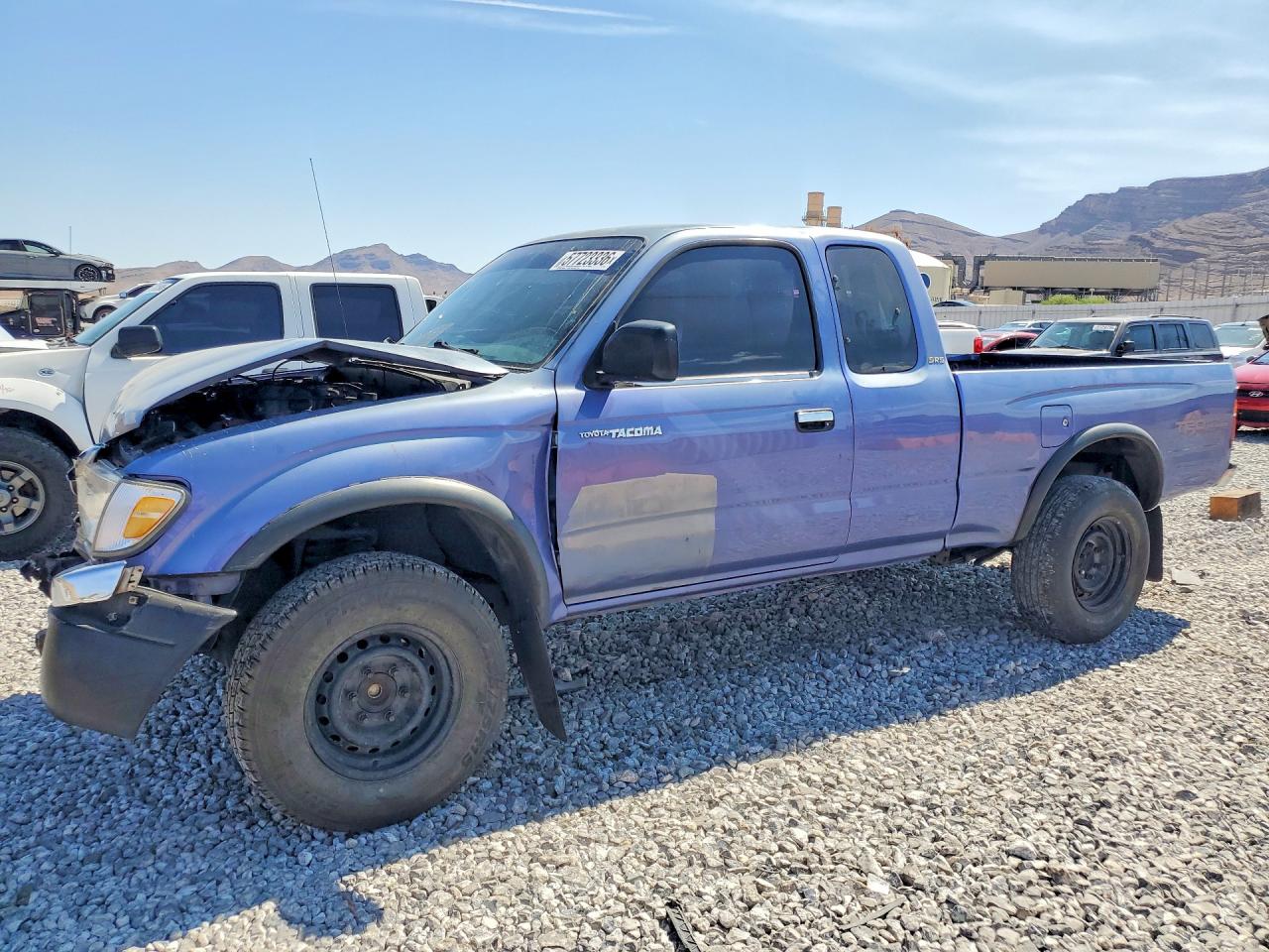 2000 Toyota Tacoma Xtracab Prerunner Blue vin: 5TESN92N7YZ709818