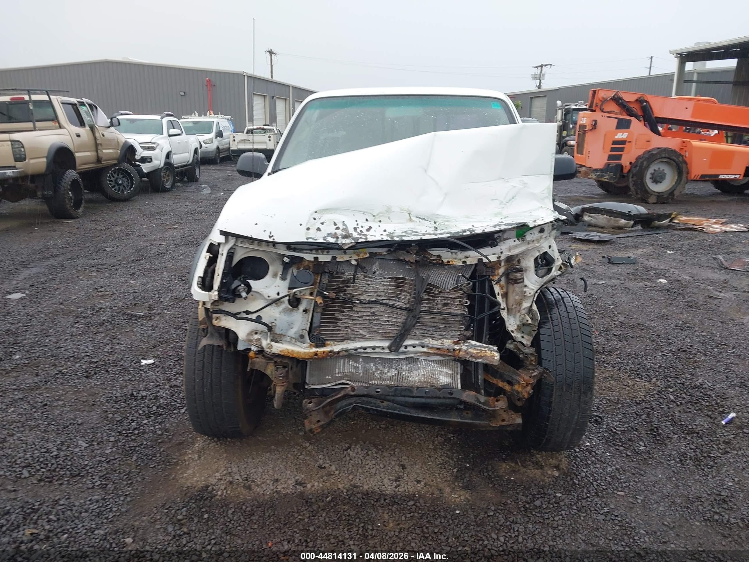 2003 Toyota Tacoma Prerunner V6 White vin: 5TESN92N83Z251375