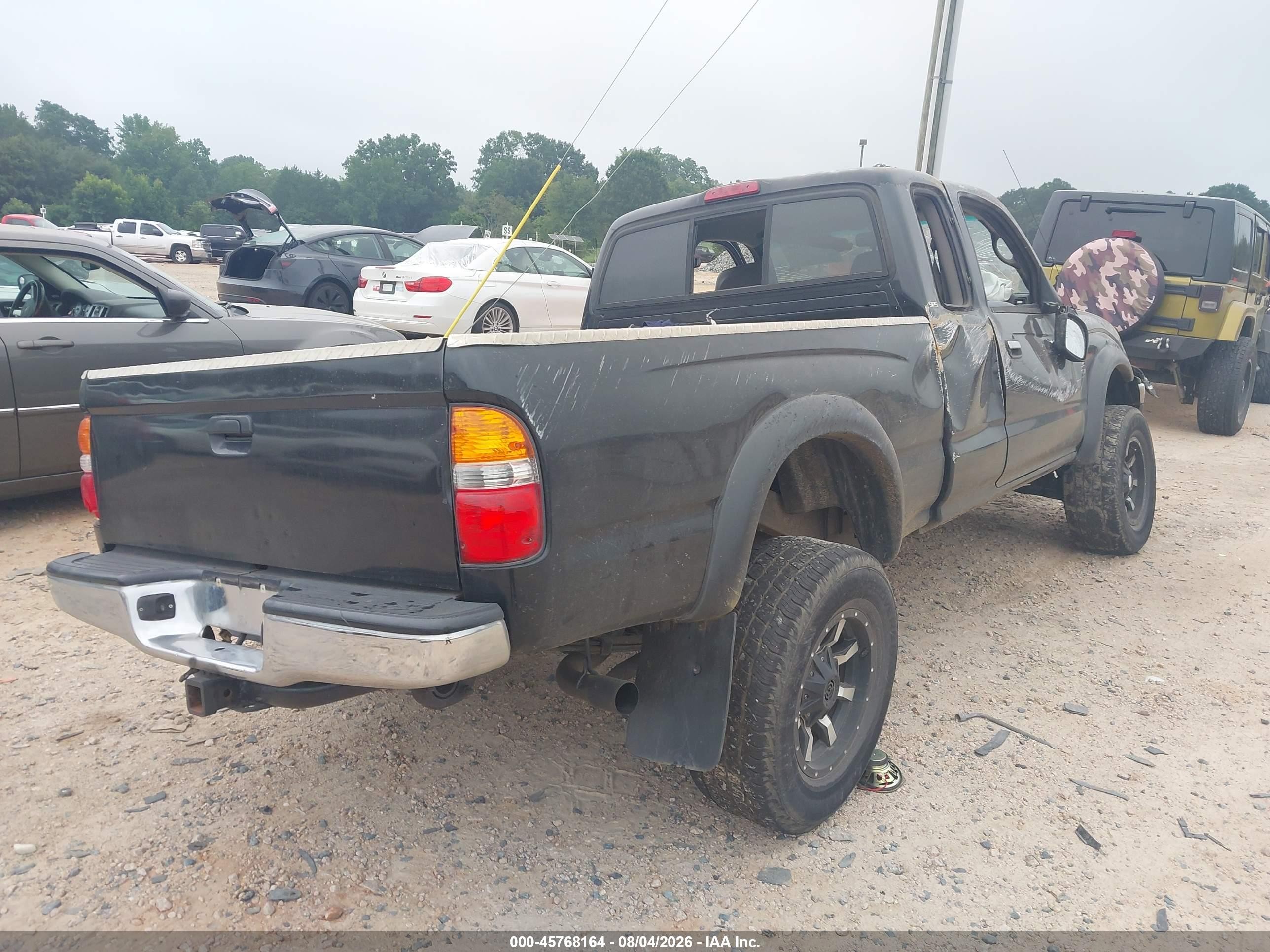 2003 Toyota Tacoma Prerunner V6 Черный vin: 5TESN92N83Z301045