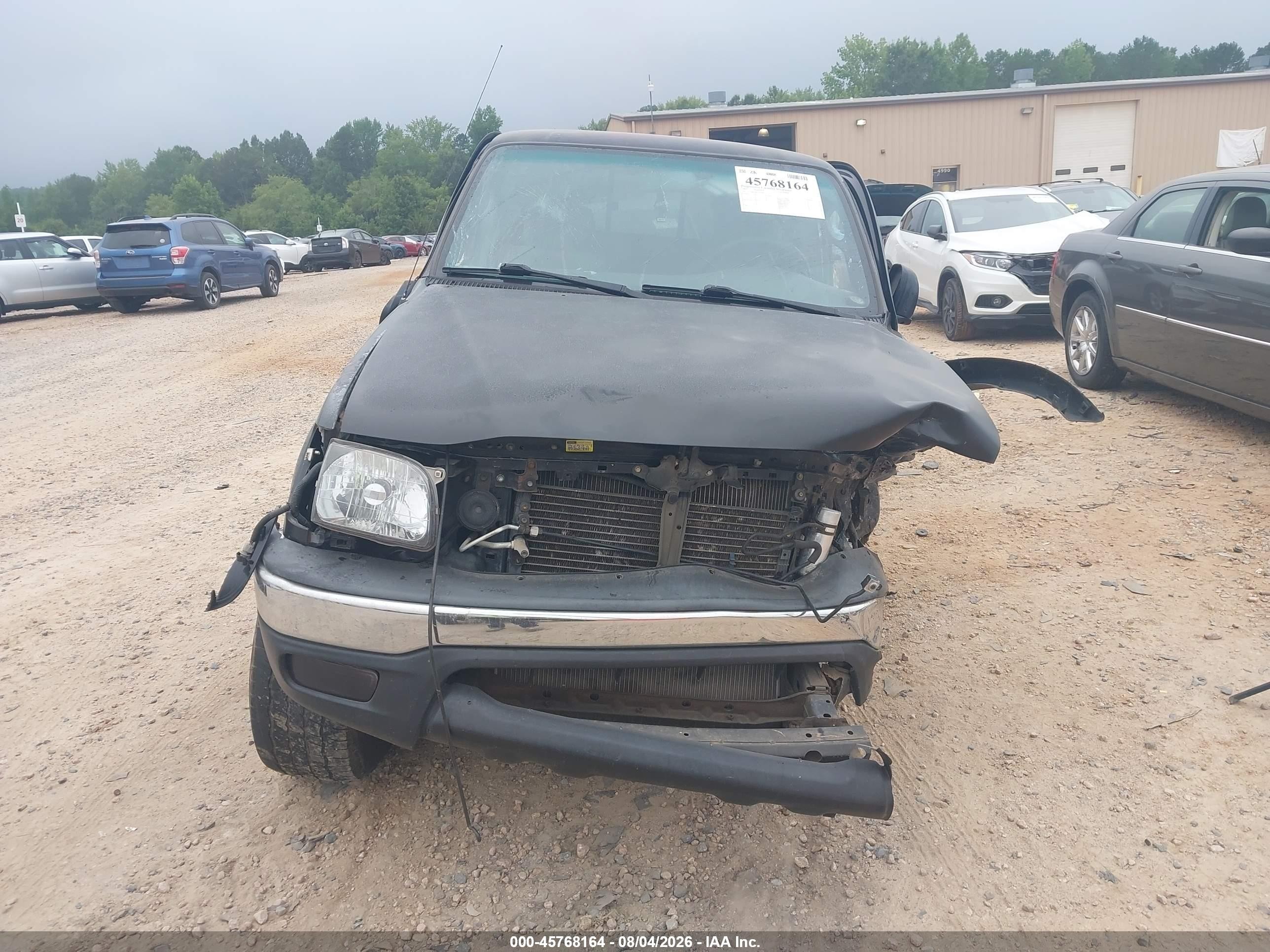 2003 Toyota Tacoma Prerunner V6 Черный vin: 5TESN92N83Z301045