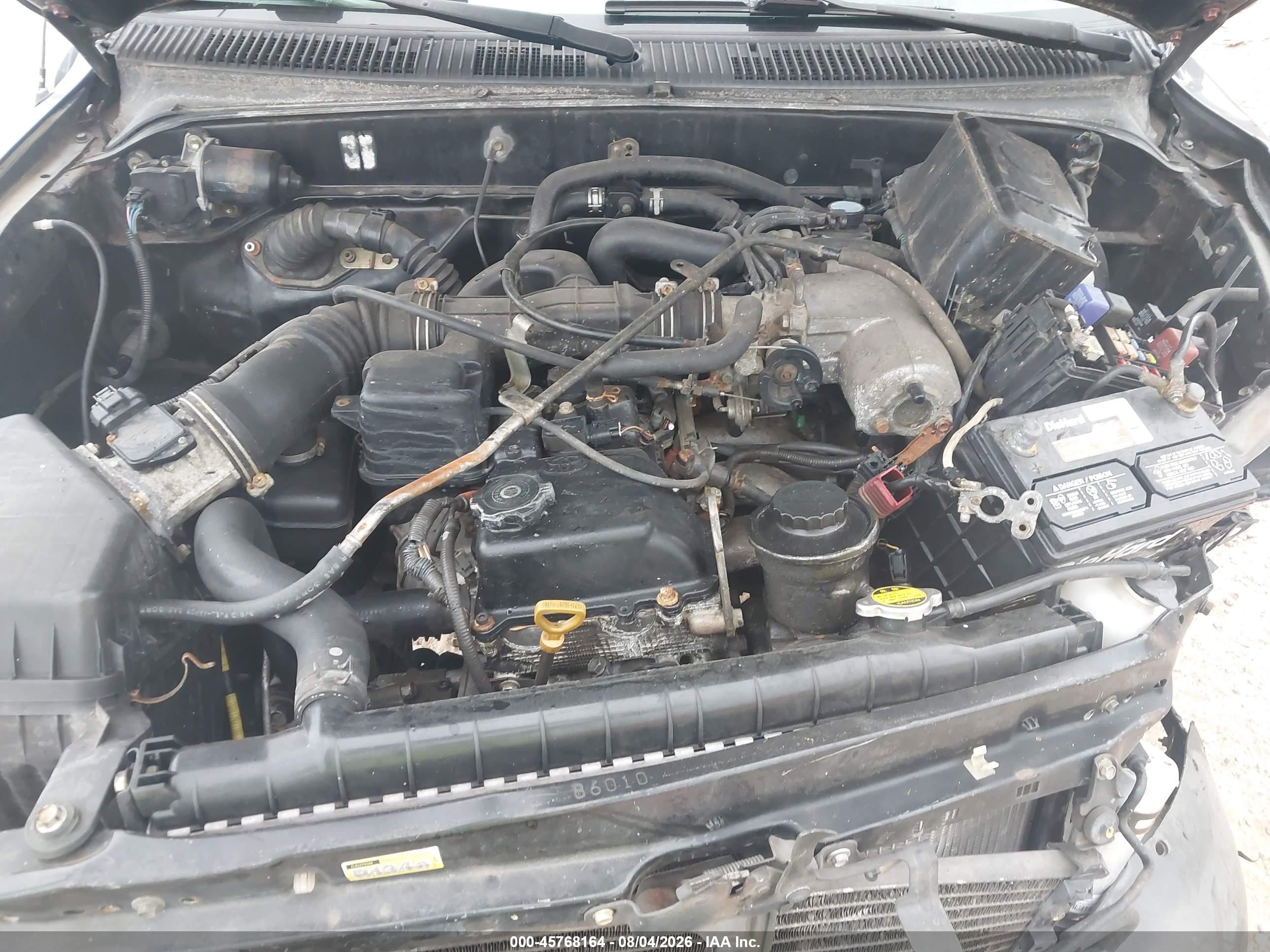 2003 Toyota Tacoma Prerunner V6 Черный vin: 5TESN92N83Z301045