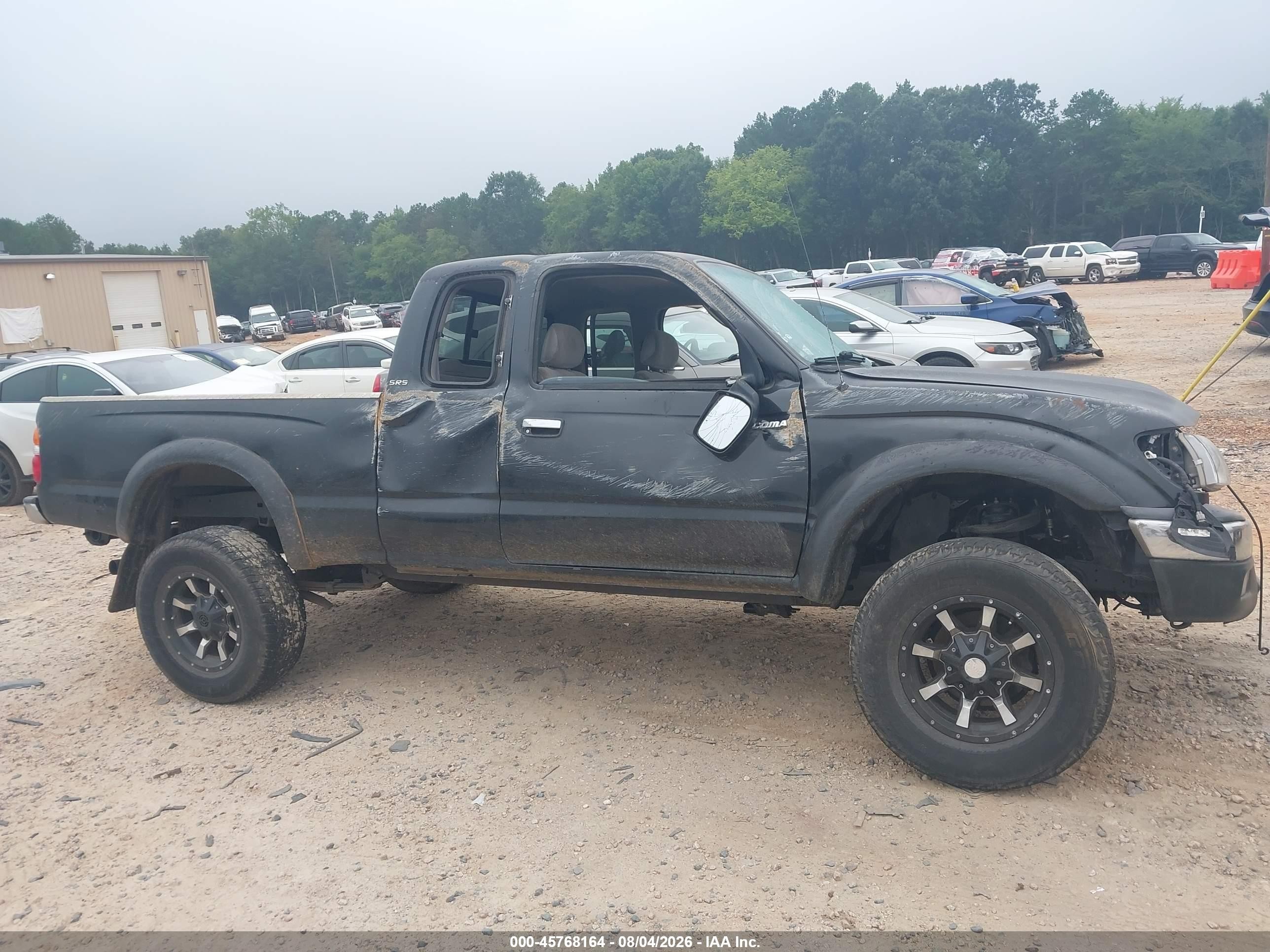2003 Toyota Tacoma Prerunner V6 Черный vin: 5TESN92N83Z301045