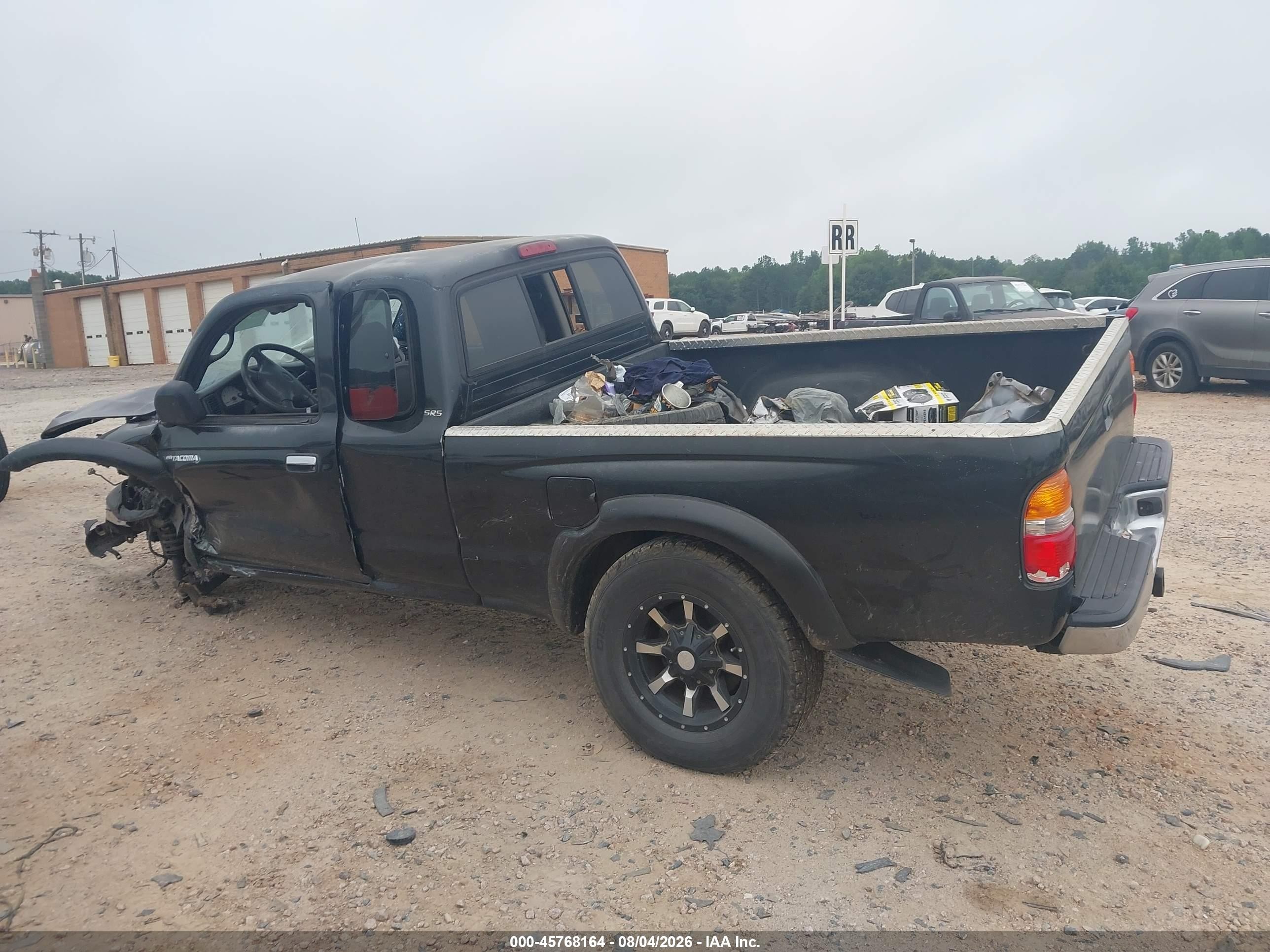 2003 Toyota Tacoma Prerunner V6 Черный vin: 5TESN92N83Z301045
