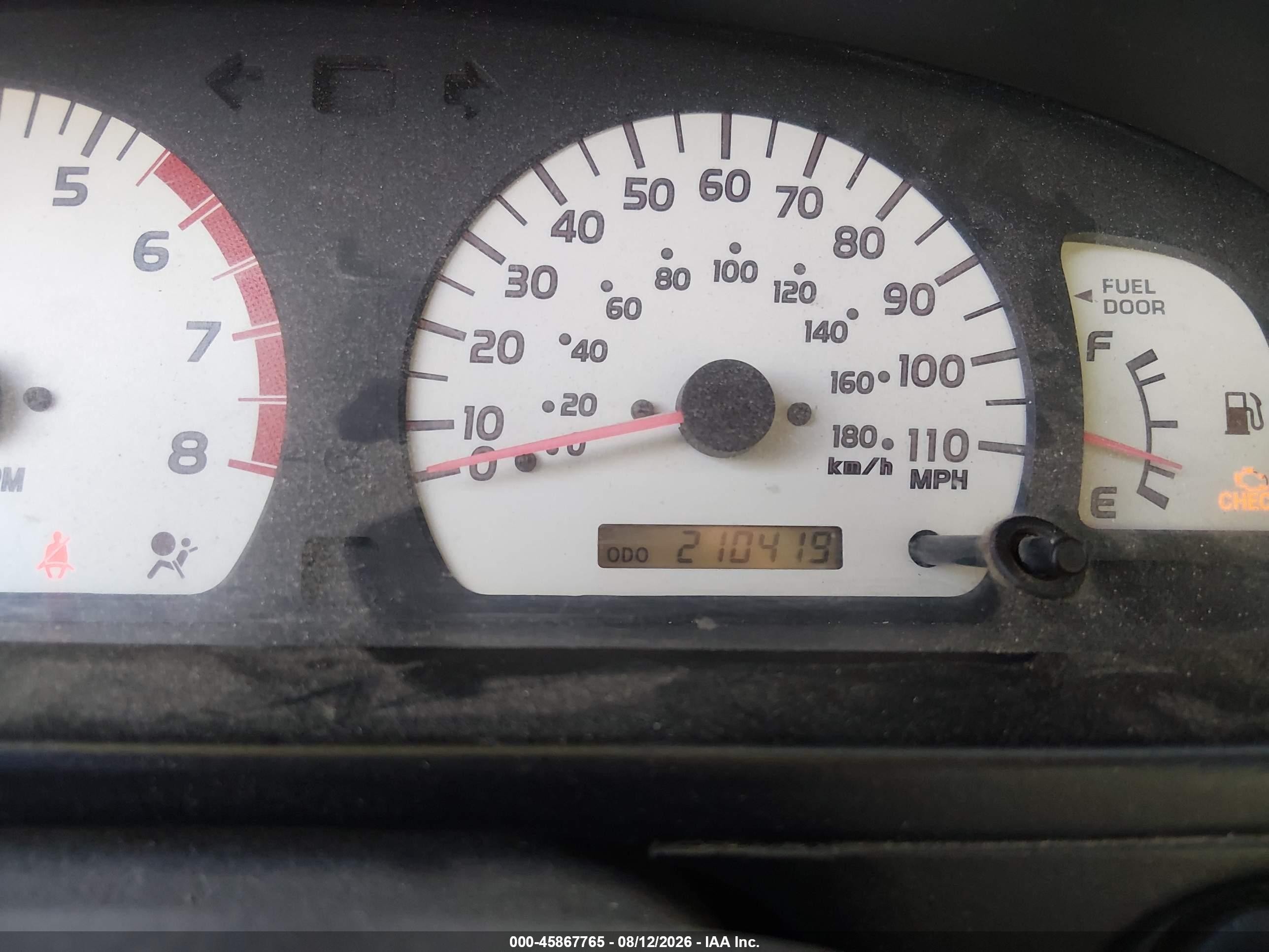 2001 Toyota Tacoma Prerunner V6 White vin: 5TESN92N91Z791489