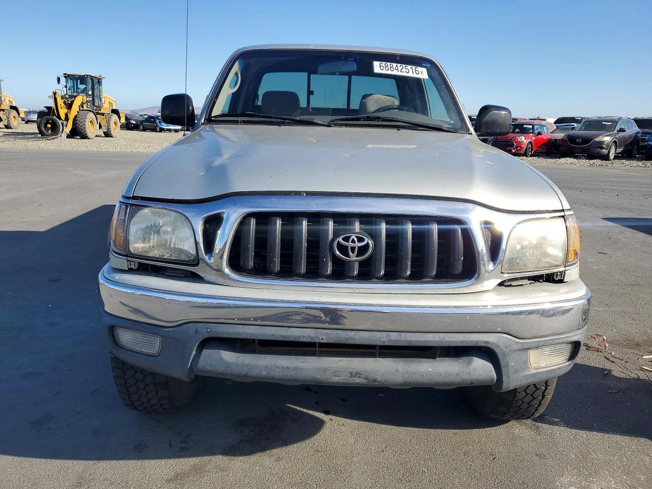 2001 Toyota Tacoma Xtracab Prerunner Silver vin: 5TESN92N91Z803706