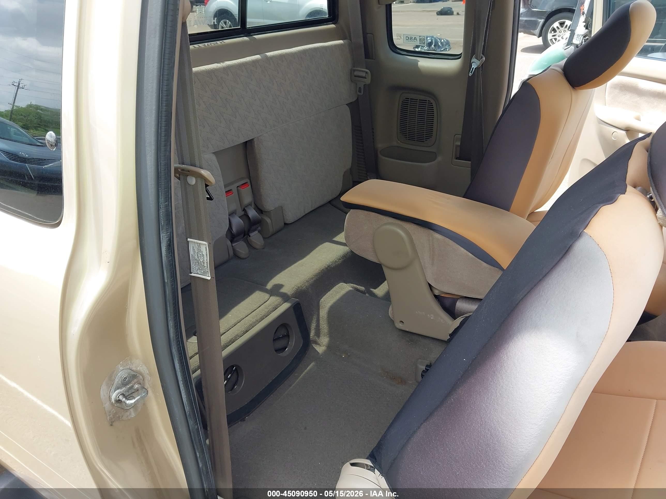 2002 Toyota Tacoma Prerunner V6 Tan vin: 5TESN92N92Z012674