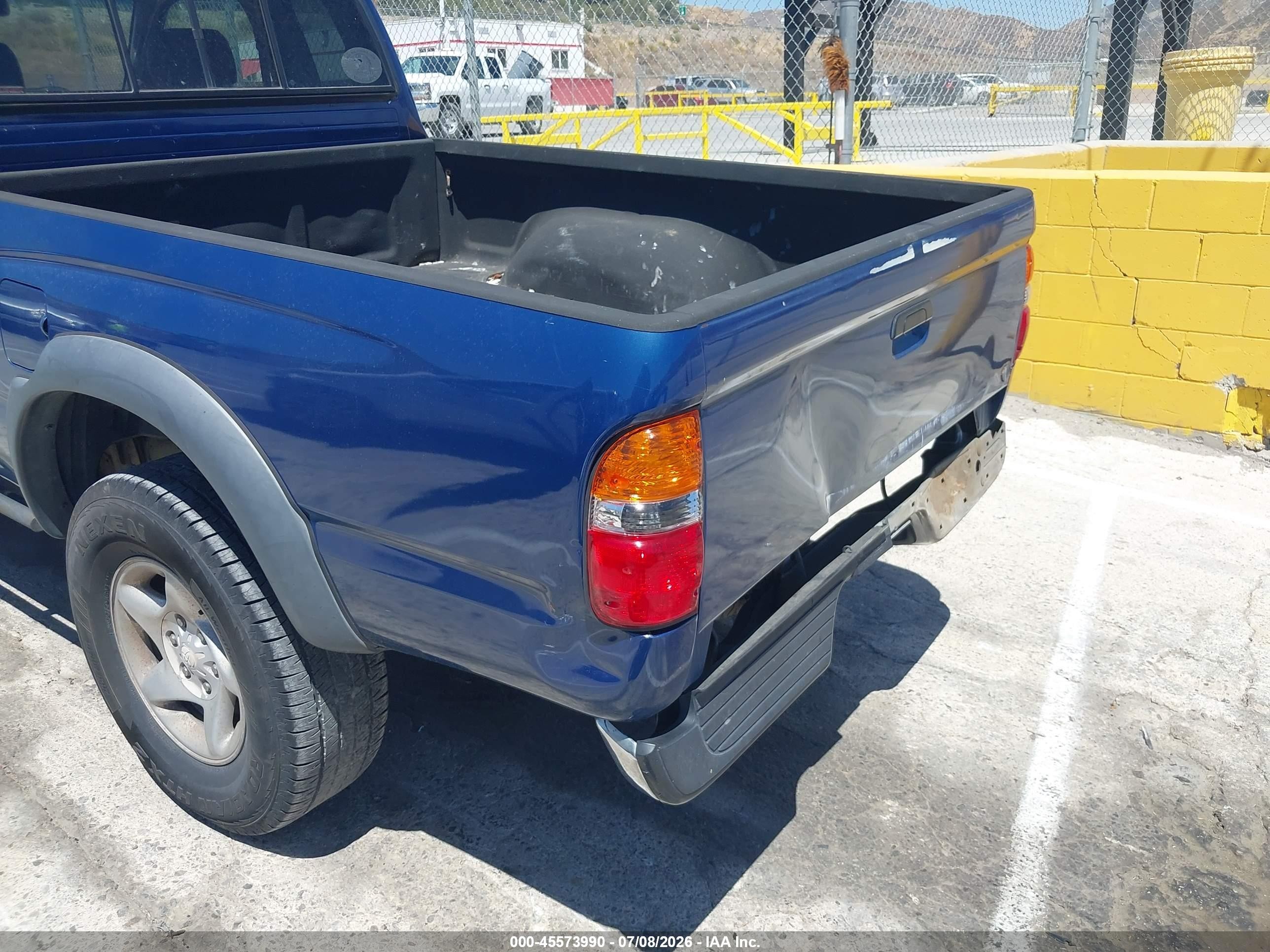 2004 Toyota Tacoma Prerunner V6 Blue vin: 5TESN92N94Z456785