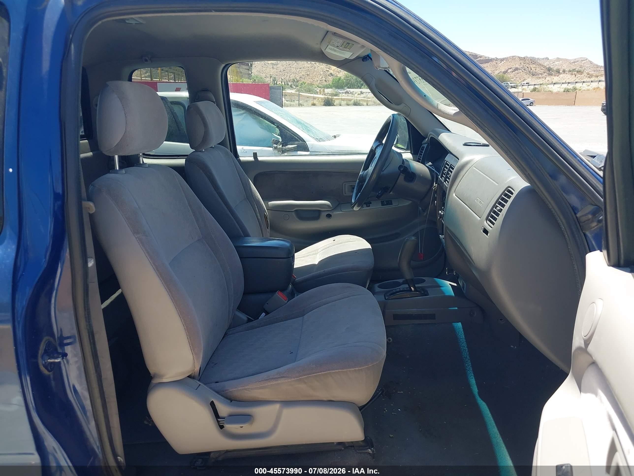 2004 Toyota Tacoma Prerunner V6 Blue vin: 5TESN92N94Z456785