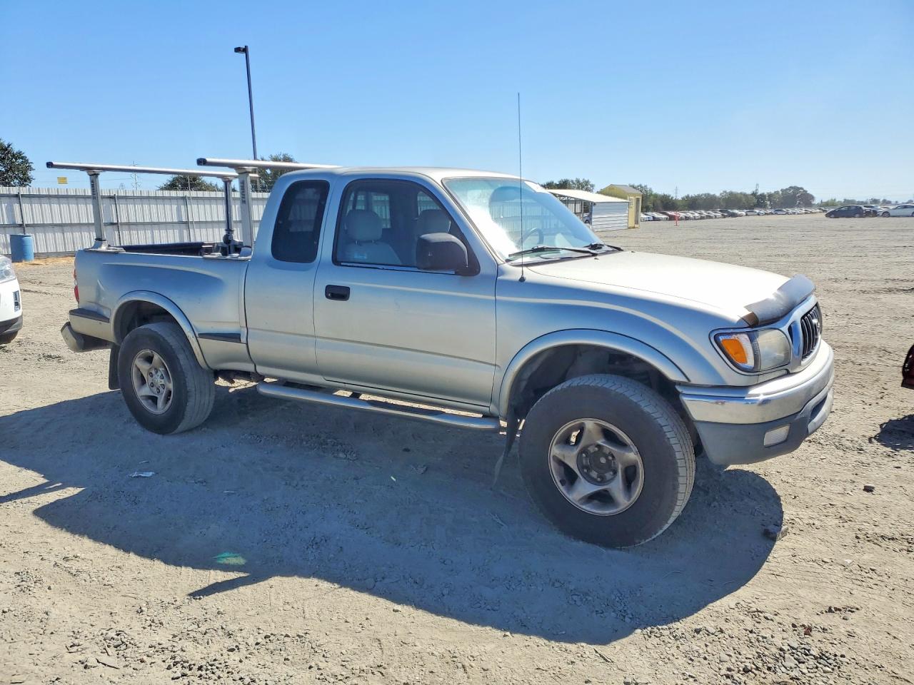 2001 Toyota Tacoma Xtracab Prerunner Silver vin: 5TESN92NX1Z804086