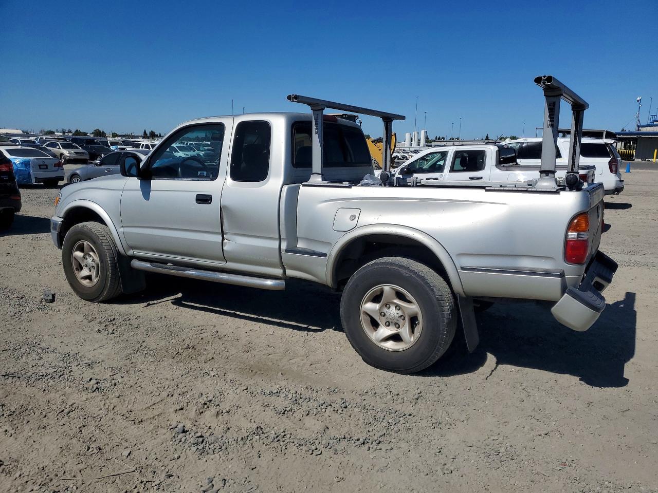 2001 Toyota Tacoma Xtracab Prerunner Silver vin: 5TESN92NX1Z804086