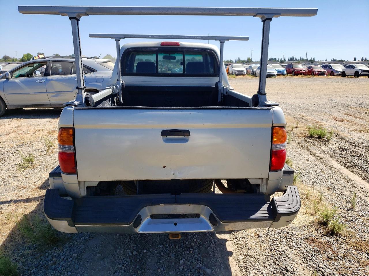 2001 Toyota Tacoma Xtracab Prerunner Silver vin: 5TESN92NX1Z804086