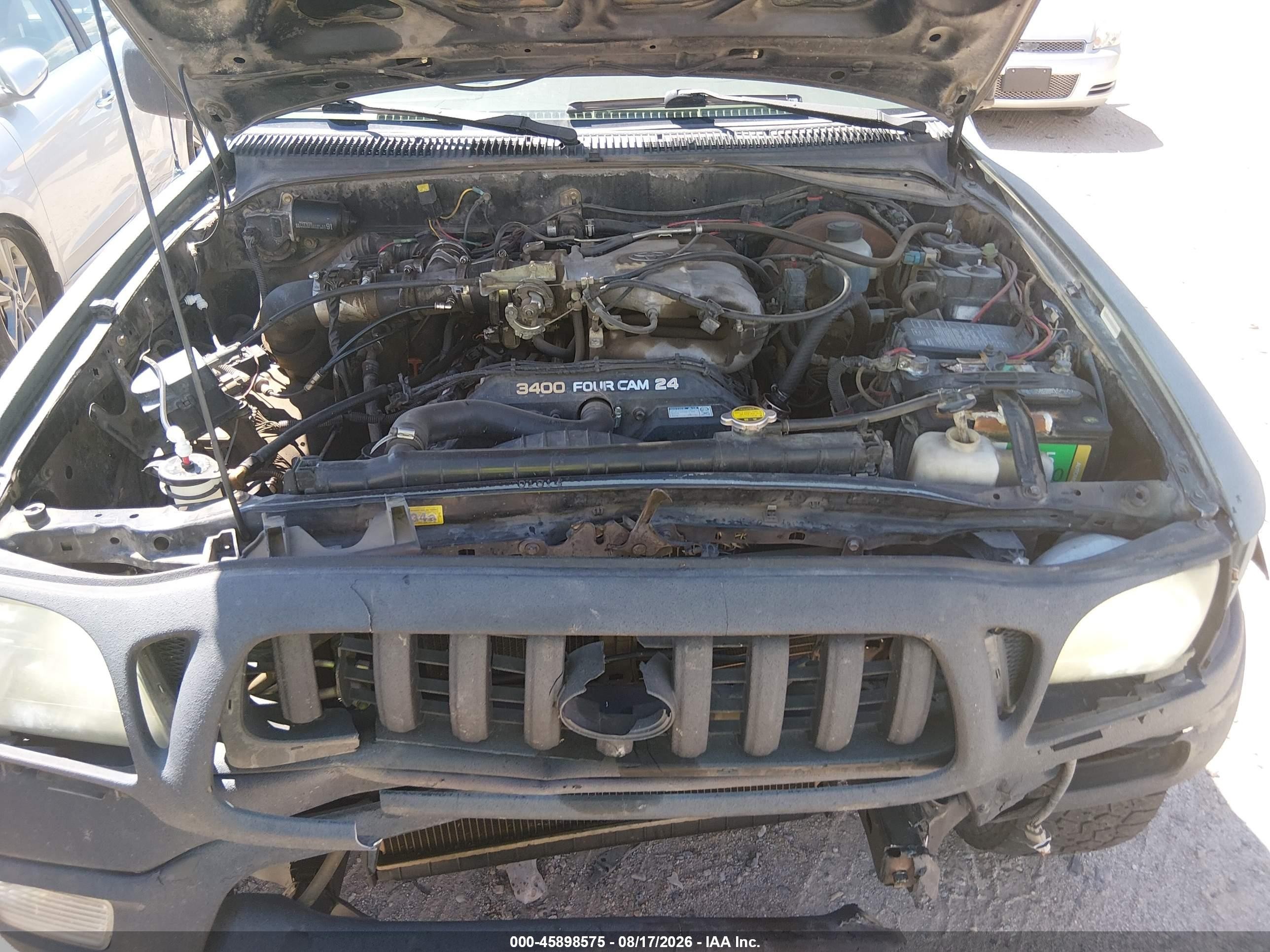 2001 Toyota Tacoma Prerunner V6 Green vin: 5TESN92NX1Z829618