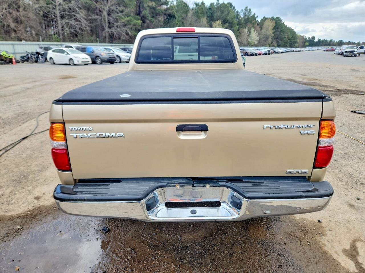 2002 Toyota Tacoma Prerunner V6 Tan vin: 5TESN92NX2Z144746