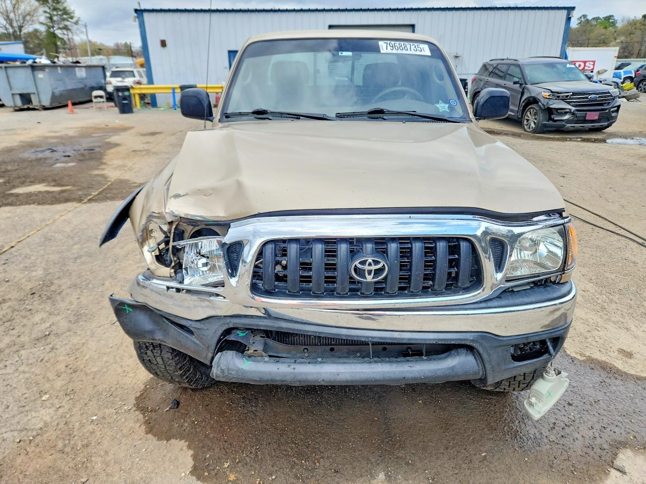 2002 Toyota Tacoma Prerunner V6 Tan vin: 5TESN92NX2Z144746