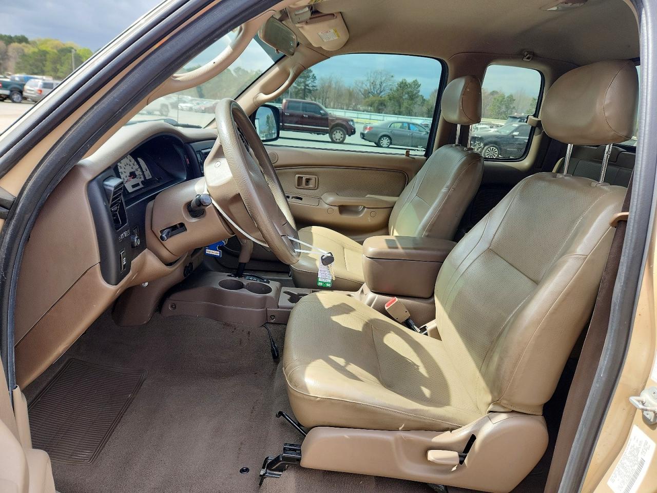 2002 Toyota Tacoma Prerunner V6 Tan vin: 5TESN92NX2Z144746