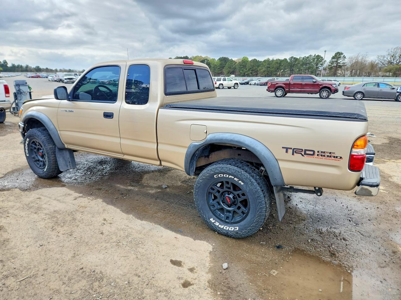 2002 Toyota Tacoma Prerunner V6 Tan vin: 5TESN92NX2Z144746