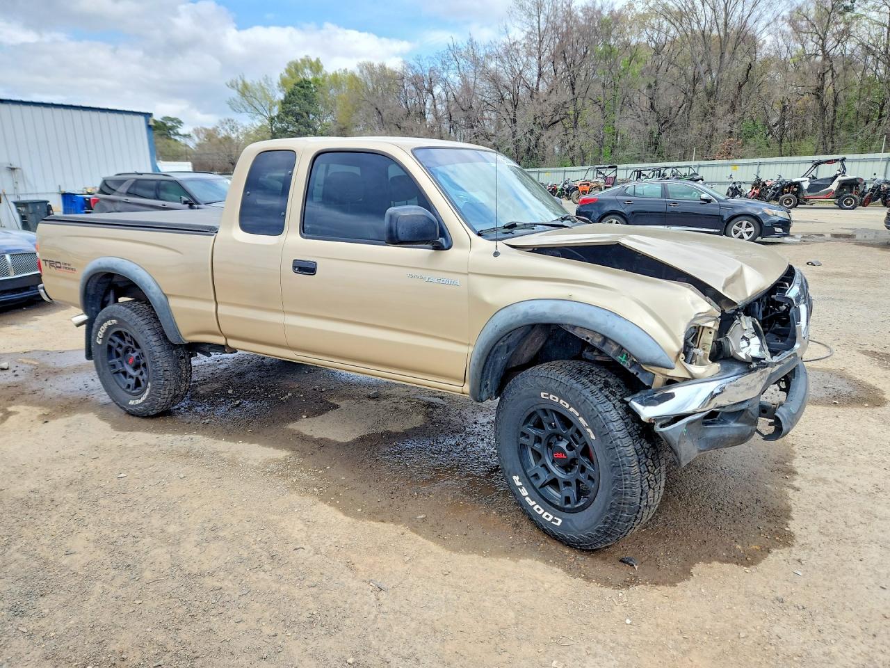 2002 Toyota Tacoma Prerunner V6 Tan vin: 5TESN92NX2Z144746