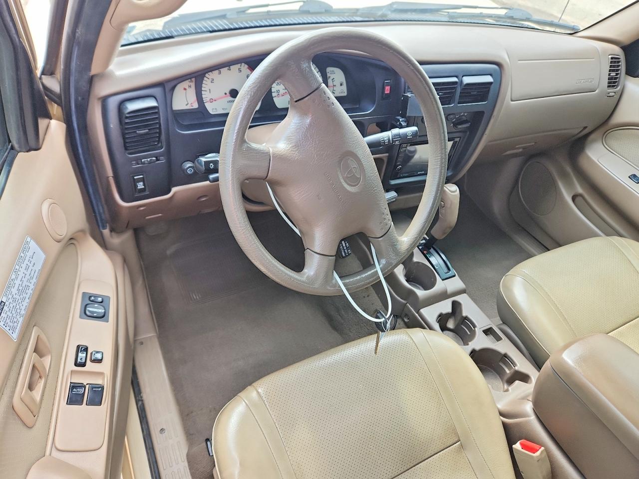 2002 Toyota Tacoma Prerunner V6 Tan vin: 5TESN92NX2Z144746
