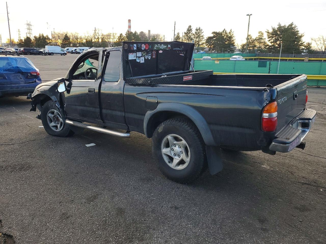 2003 Toyota Tacoma Xtracab Prerunner Black vin: 5TESN92NX3Z248154
