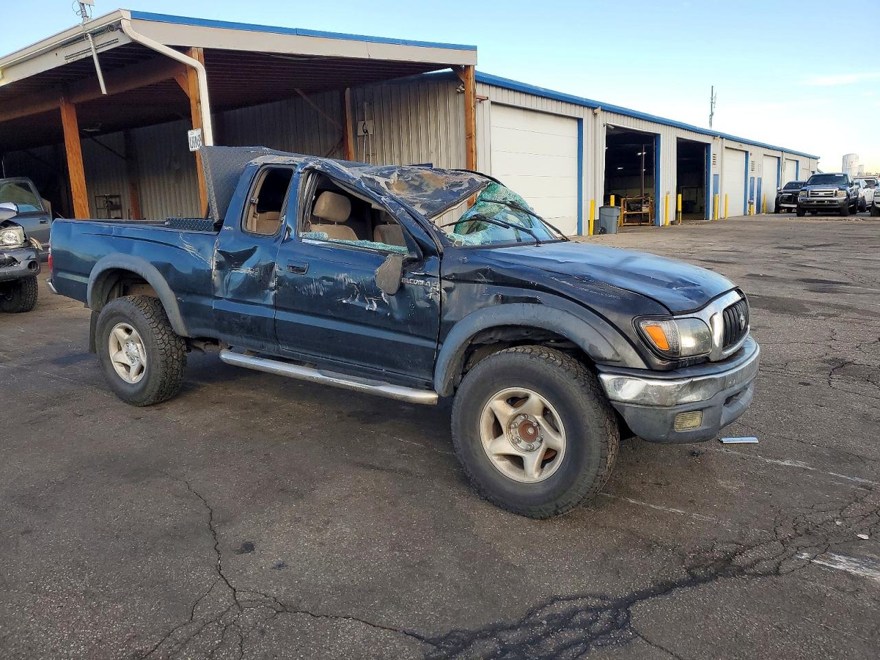 2003 Toyota Tacoma Xtracab Prerunner Black vin: 5TESN92NX3Z248154