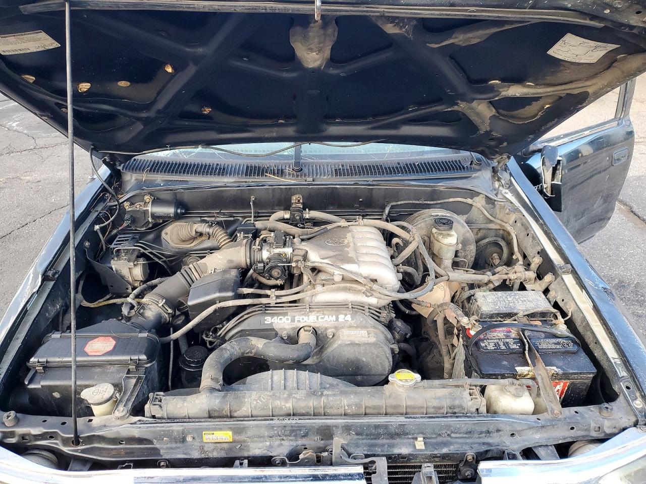 2003 Toyota Tacoma Xtracab Prerunner Black vin: 5TESN92NX3Z248154