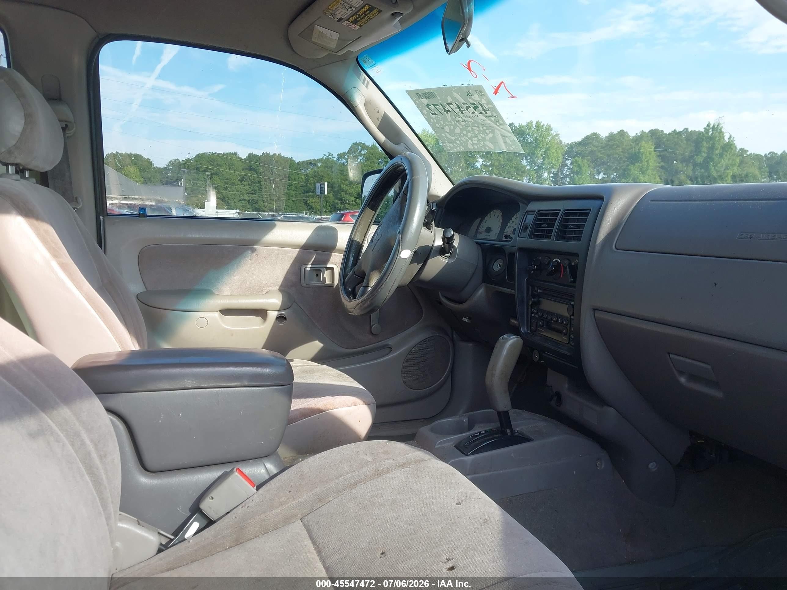 2004 Toyota Tacoma Prerunner V6 Белый vin: 5TESN92NX4Z363953