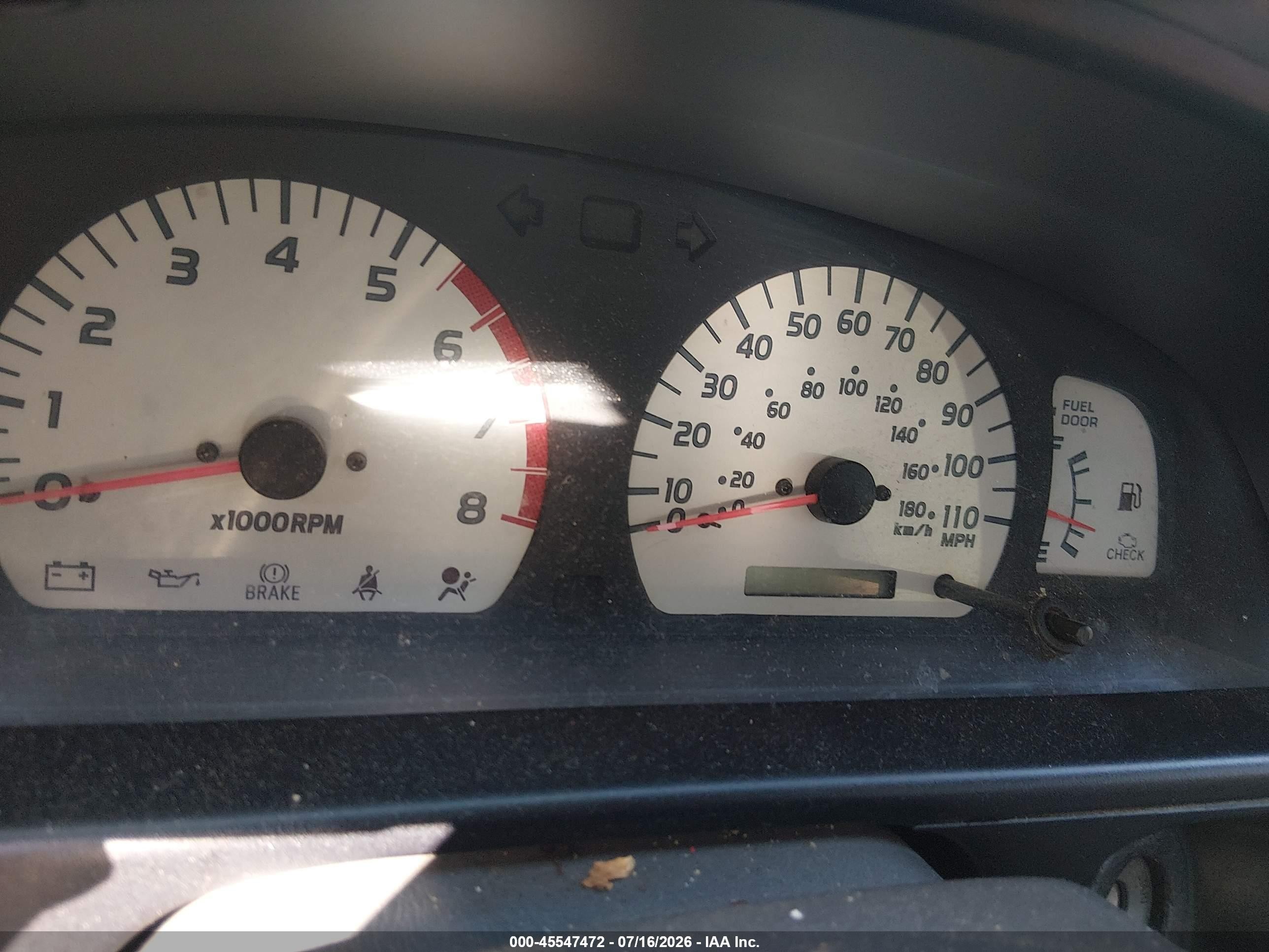 2004 Toyota Tacoma Prerunner V6 Белый vin: 5TESN92NX4Z363953