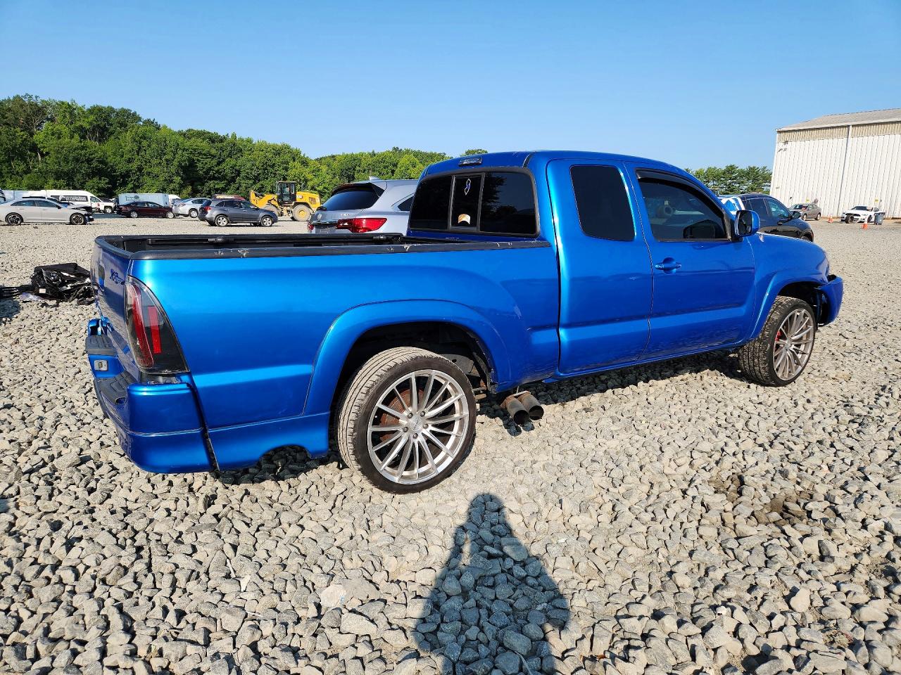 2005 Toyota Tacoma X-runner V6 Blue vin: 5TETU22N45Z043527