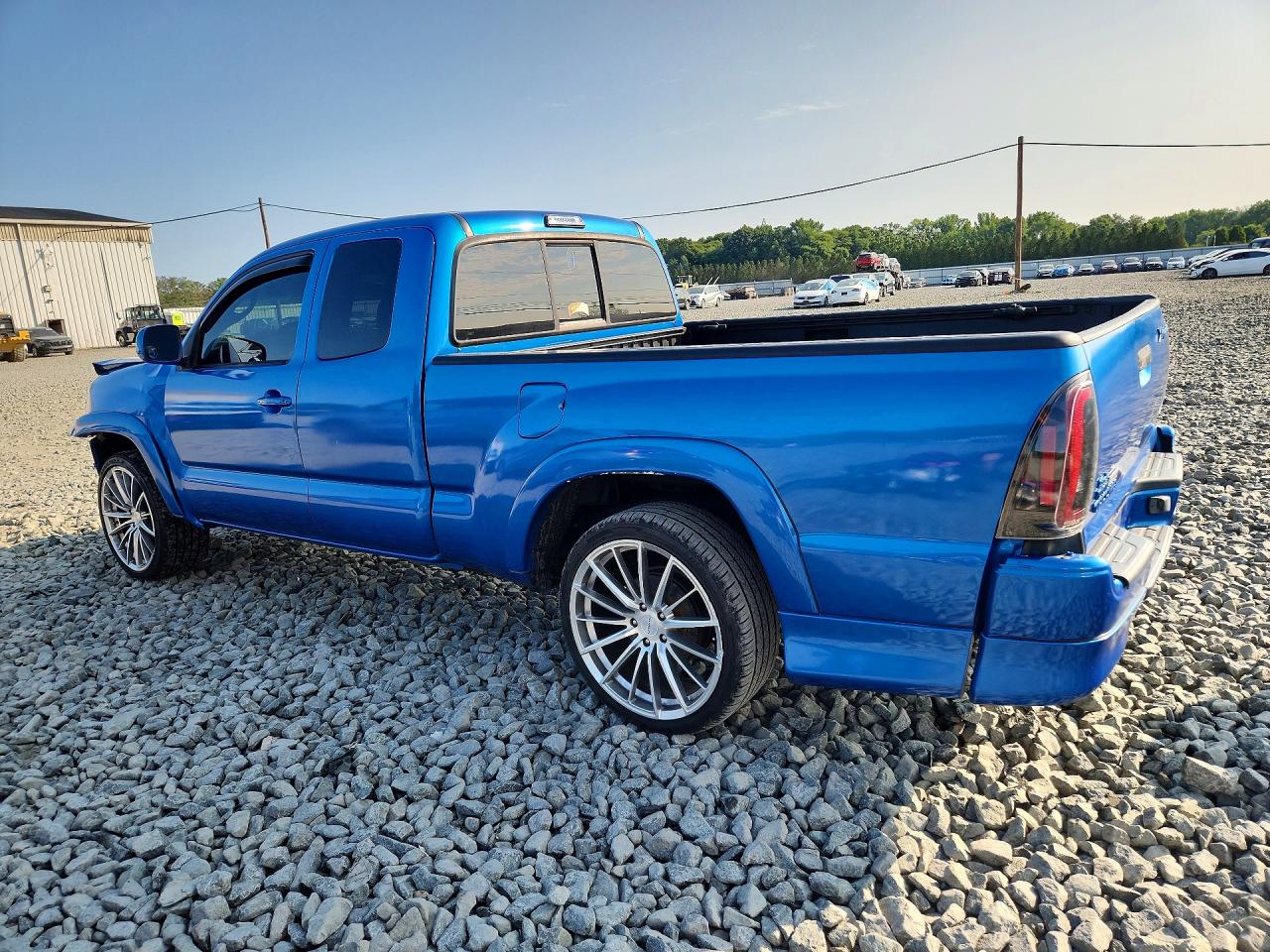 2005 Toyota Tacoma X-runner V6 Blue vin: 5TETU22N45Z043527