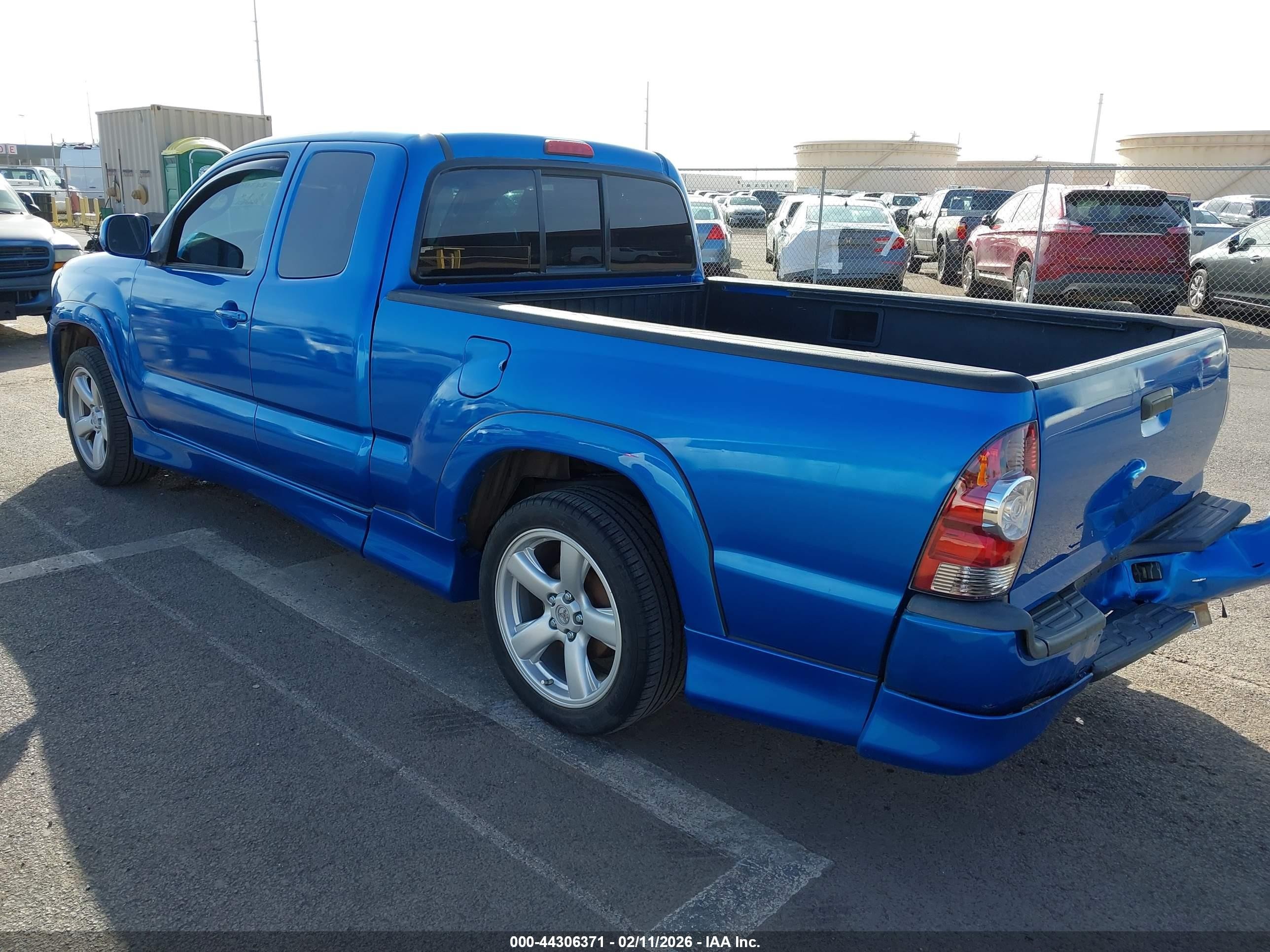 2006 Toyota Tacoma V6 Blue vin: 5TETU22N66Z155487