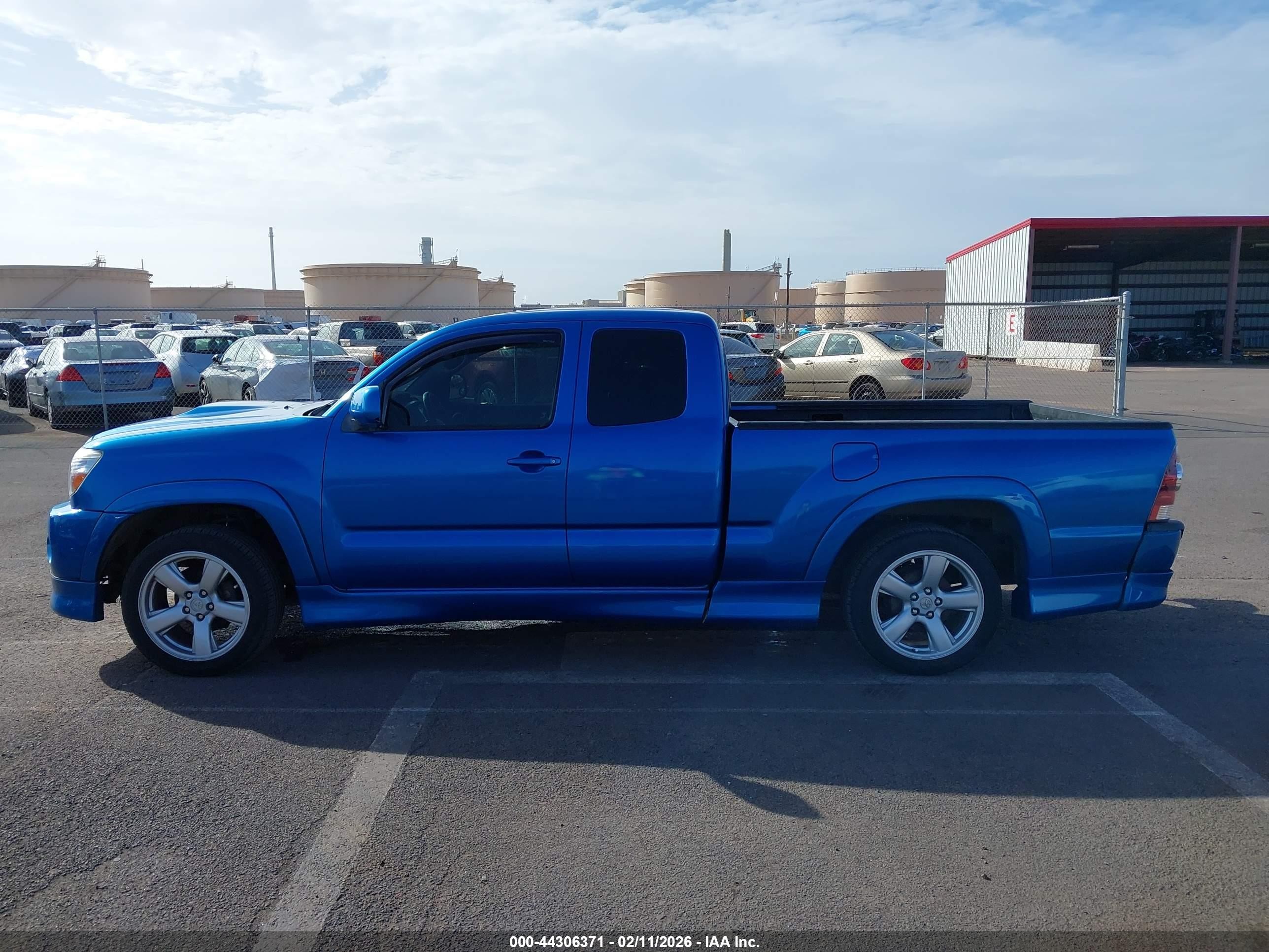 2006 Toyota Tacoma V6 Blue vin: 5TETU22N66Z155487