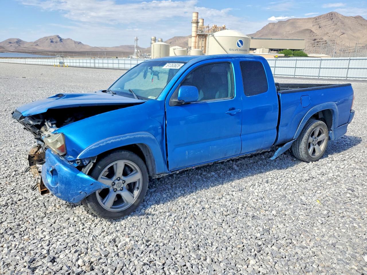 2005 Toyota Tacoma X-runner Access Cab Синий vin: 5TETU22NX5Z001007
