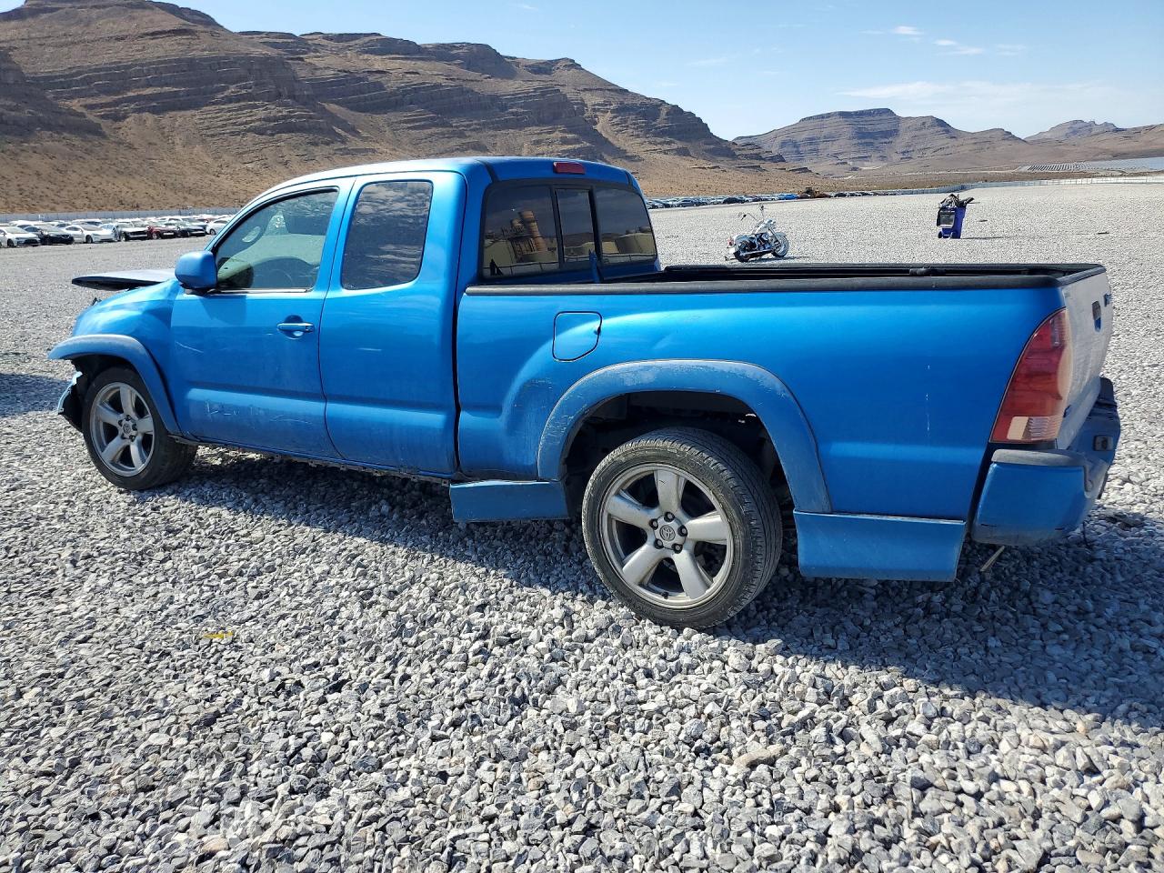 2005 Toyota Tacoma X-runner Access Cab Blue vin: 5TETU22NX5Z001007