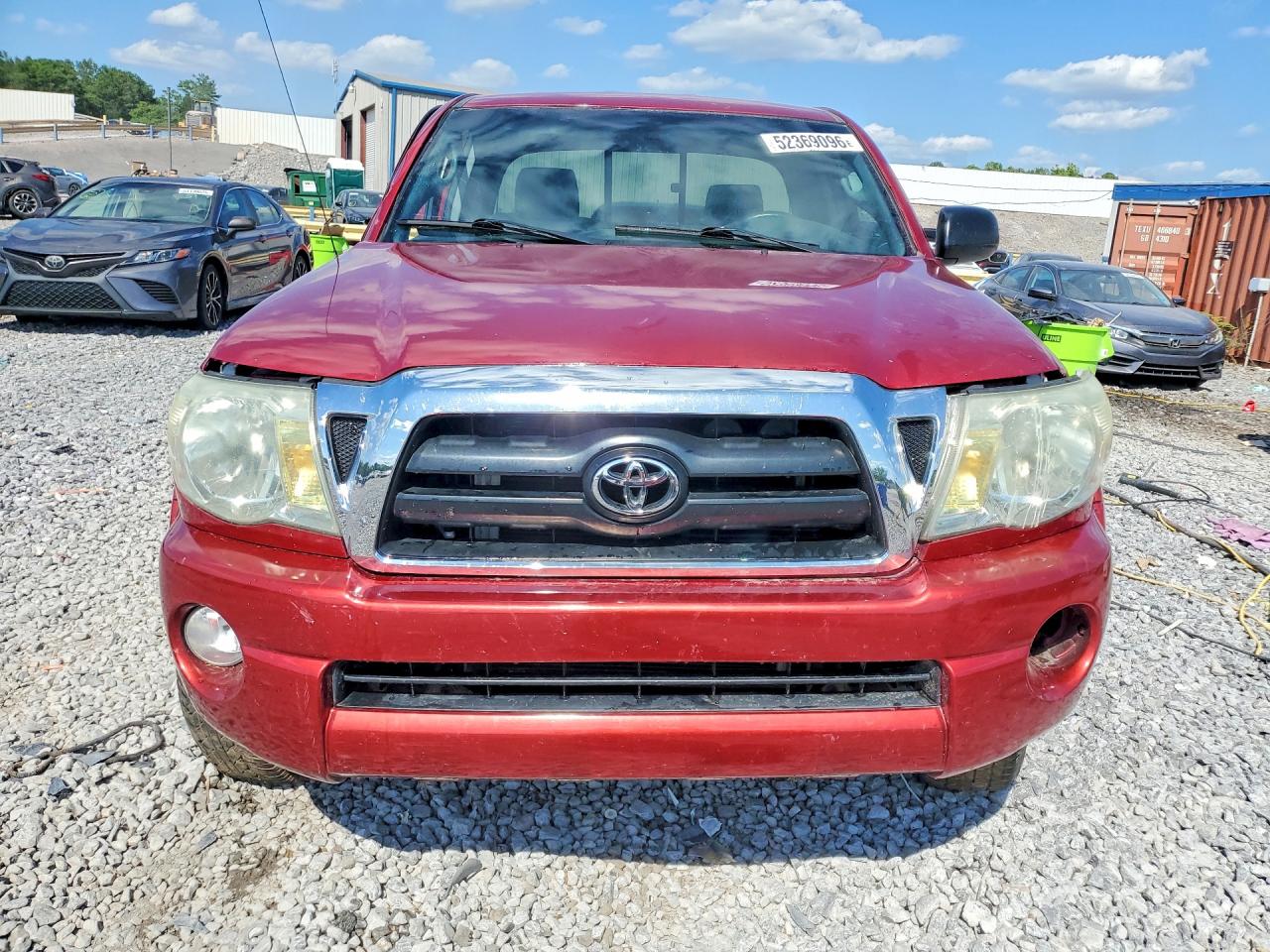 2006 Toyota Tacoma Prerunner Access Cab Red vin: 5TETU62N06Z264129