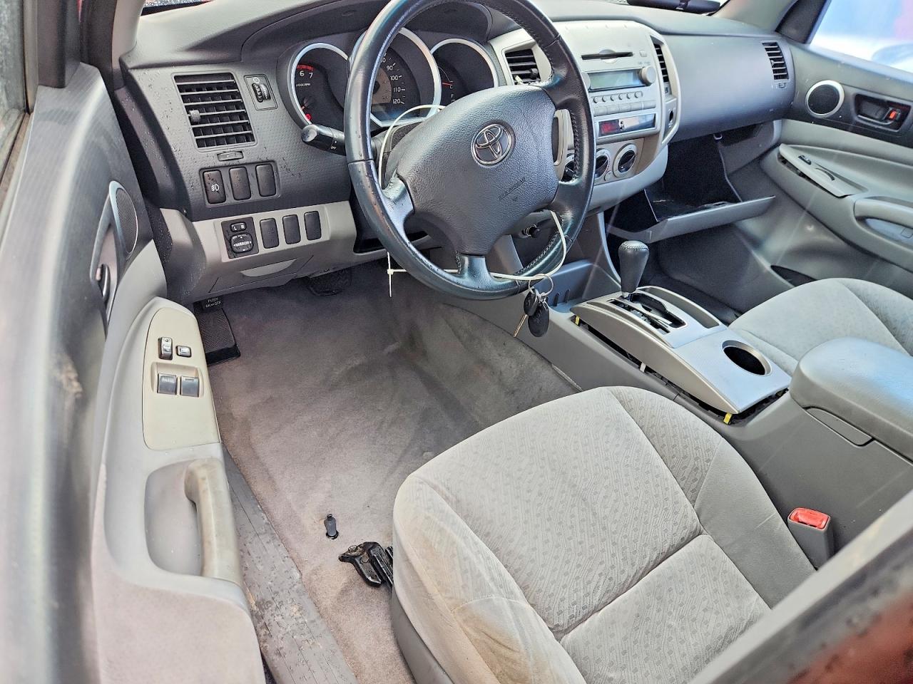 2006 Toyota Tacoma Prerunner Access Cab Red vin: 5TETU62N06Z264129