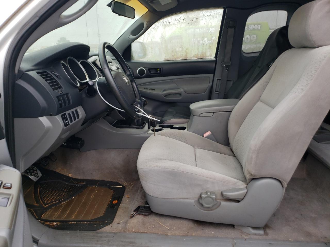 2006 Toyota Tacoma Prerunner Access Cab Silver vin: 5TETU62N16Z183365