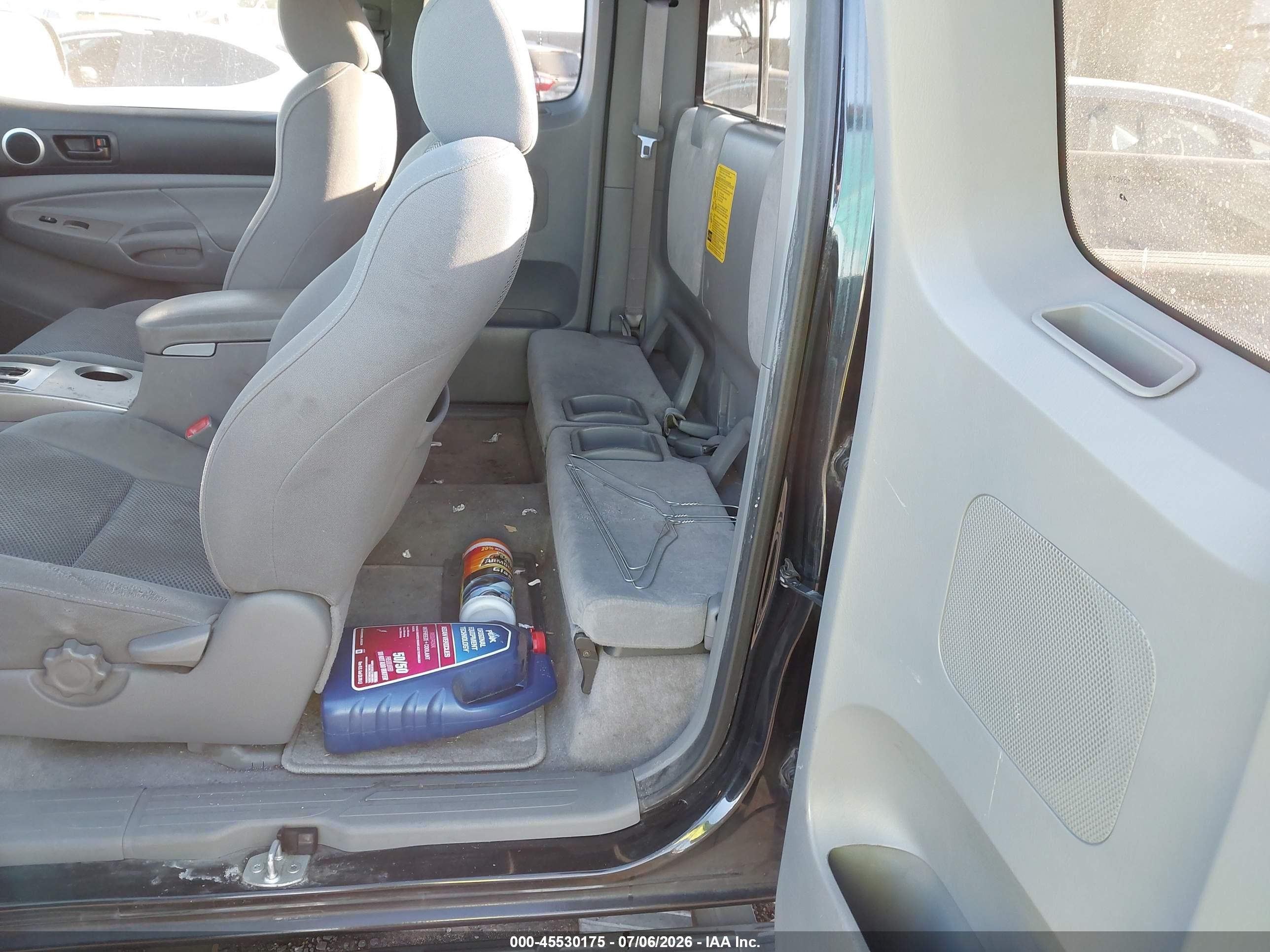 2005 Toyota Tacoma Prerunner V6 Gray vin: 5TETU62N25Z077683