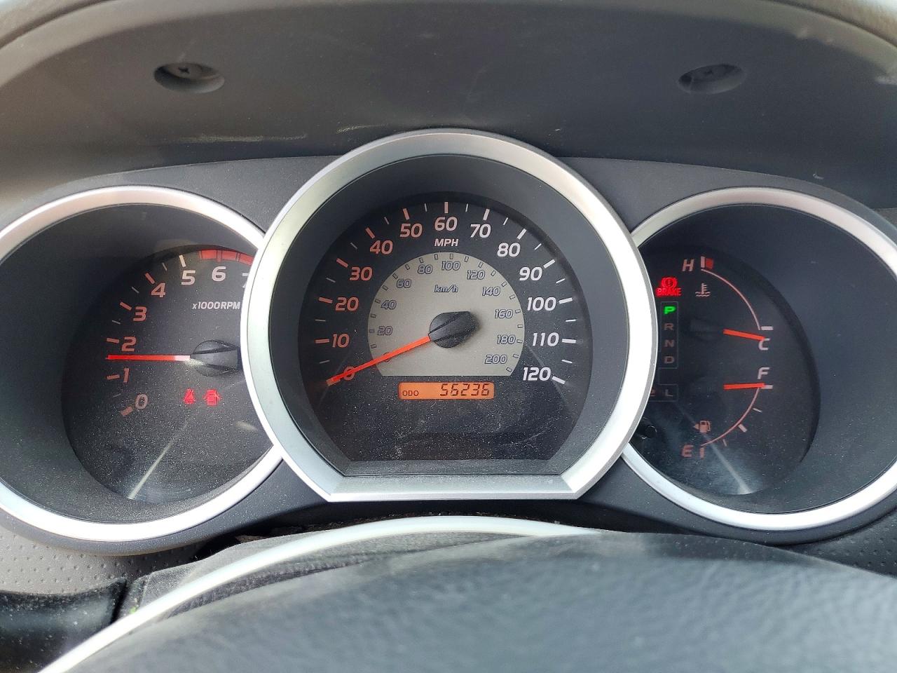 2007 Toyota Tacoma Prerunner V6 White vin: 5TETU62N47Z324804