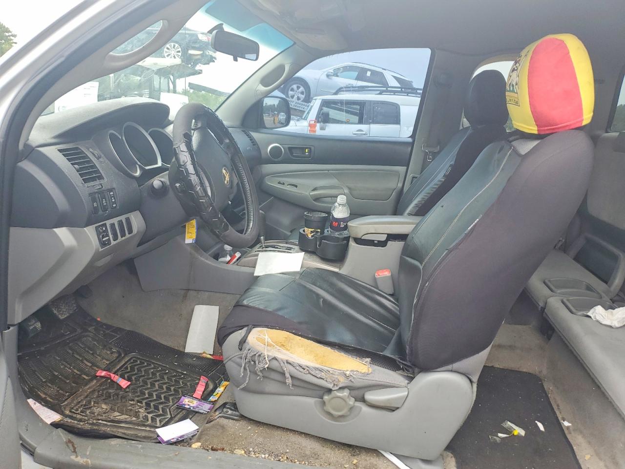 2007 Toyota Tacoma Prerunner Access Cab Silver vin: 5TETU62N47Z456235