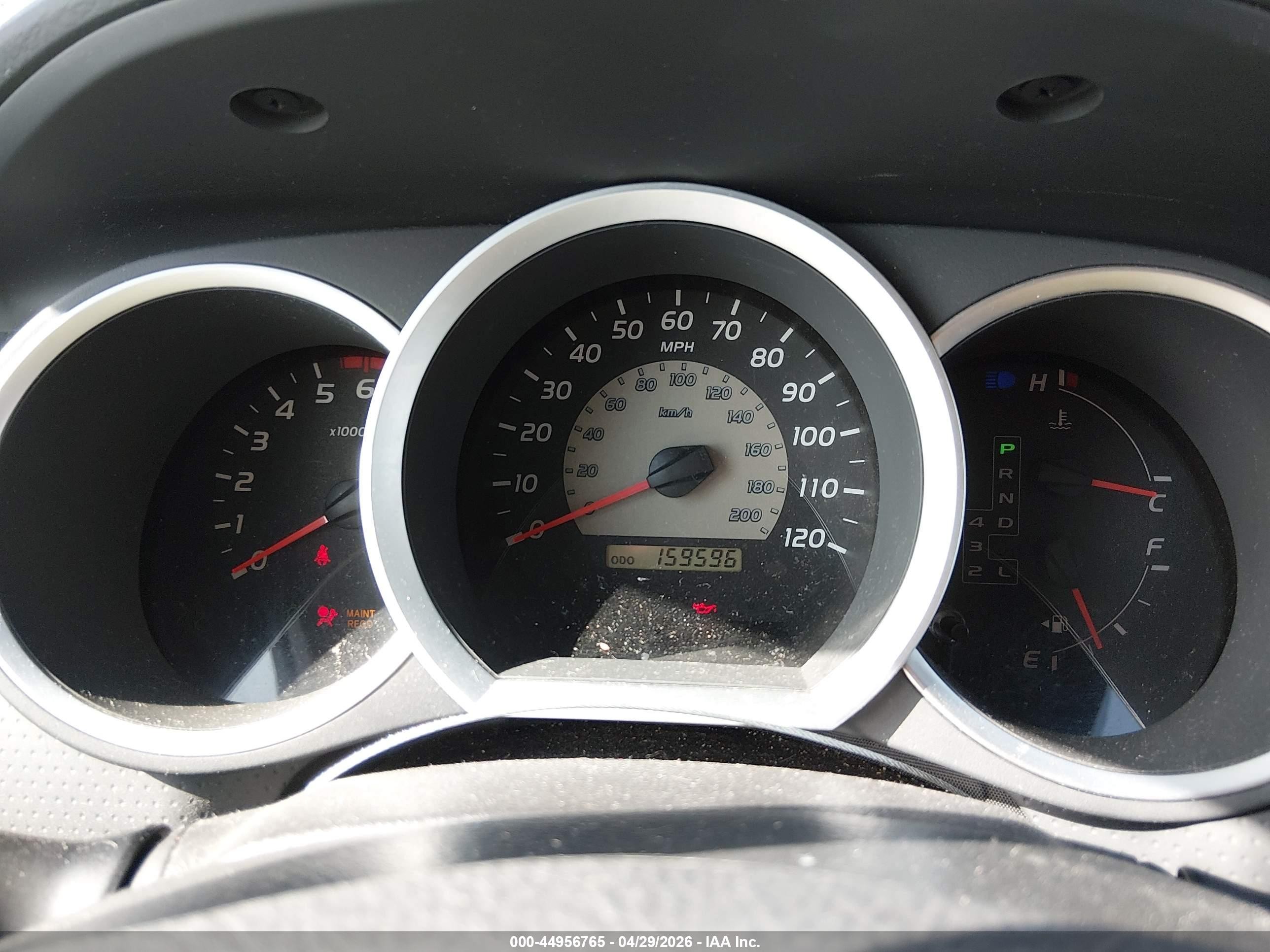 2005 Toyota Tacoma Prerunner V6 Gray vin: 5TETU62N55Z094896