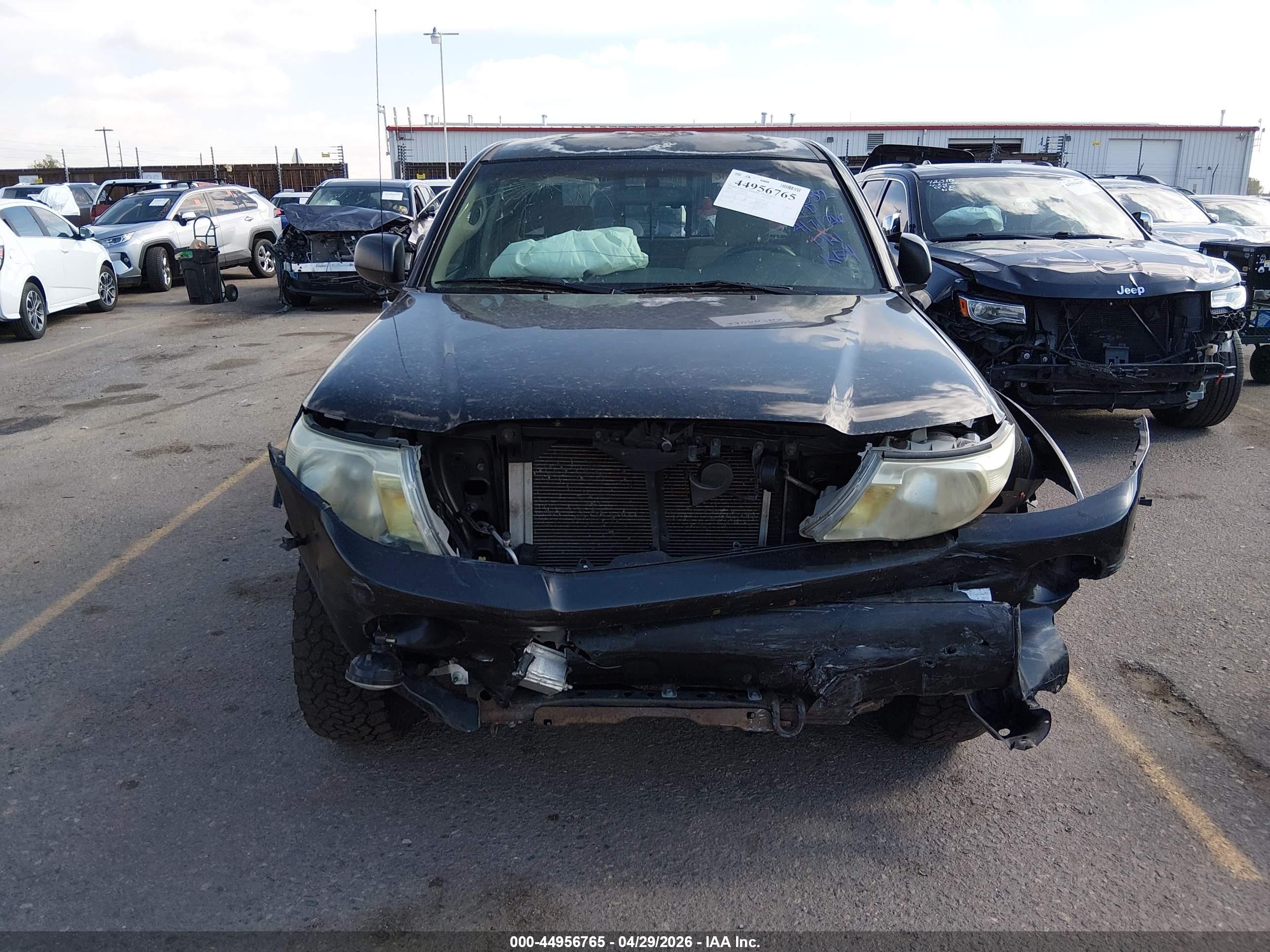 2005 Toyota Tacoma Prerunner V6 Gray vin: 5TETU62N55Z094896