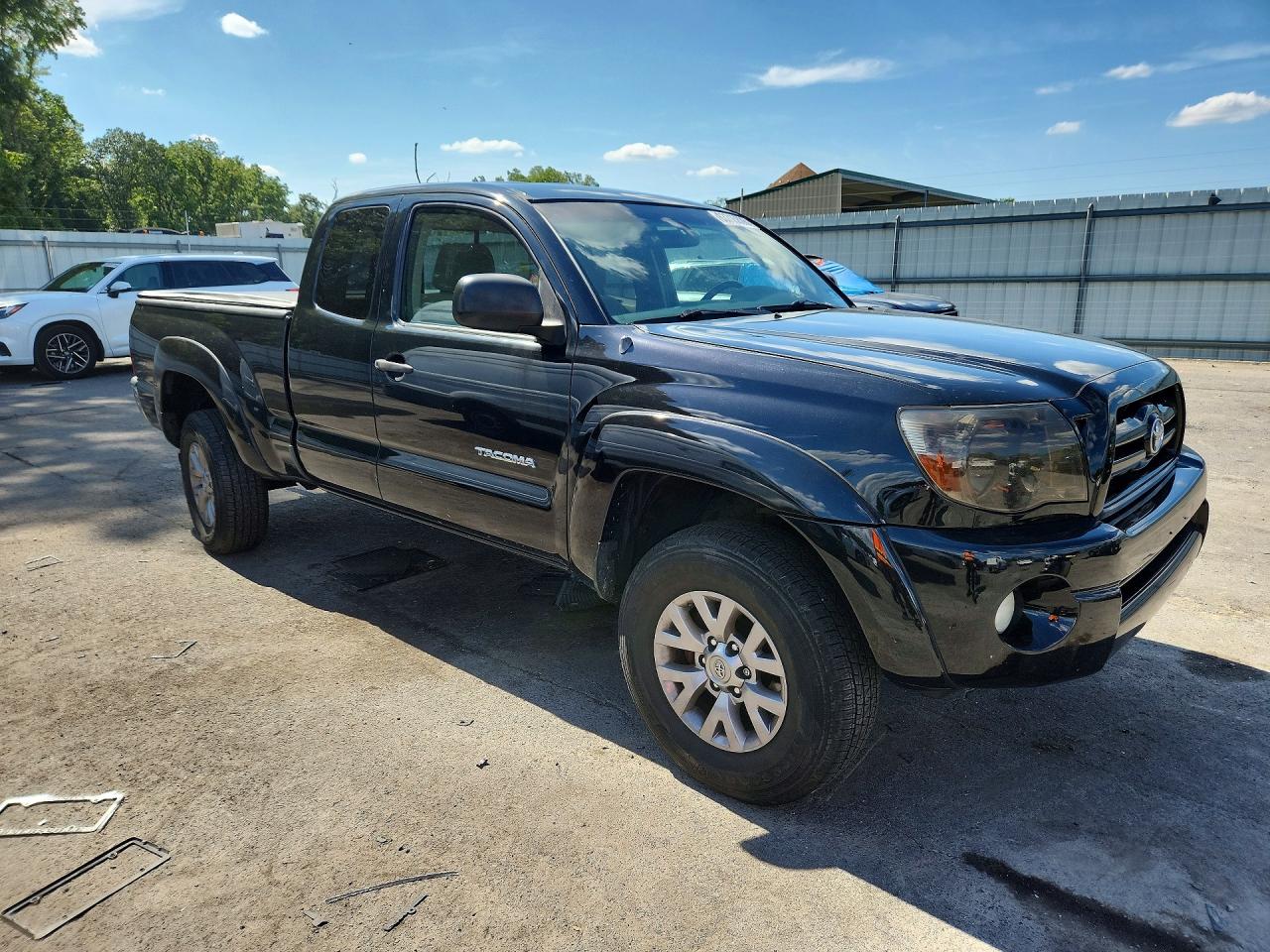2006 Toyota Tacoma Prerunner Access Cab Черный vin: 5TETU62N86Z194069