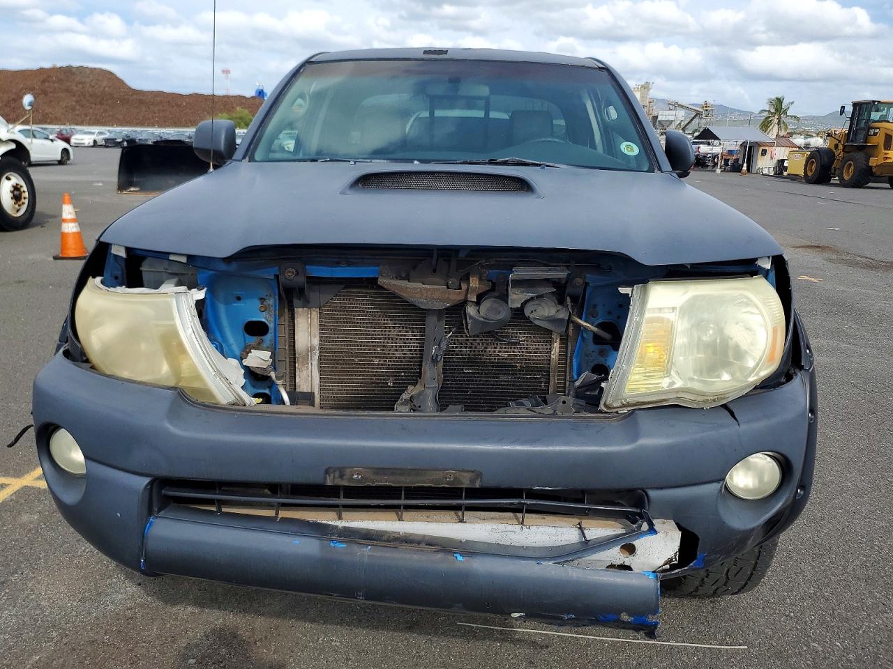 2006 Toyota Tacoma Prerunner Access Cab Gray vin: 5TETU62N86Z217592